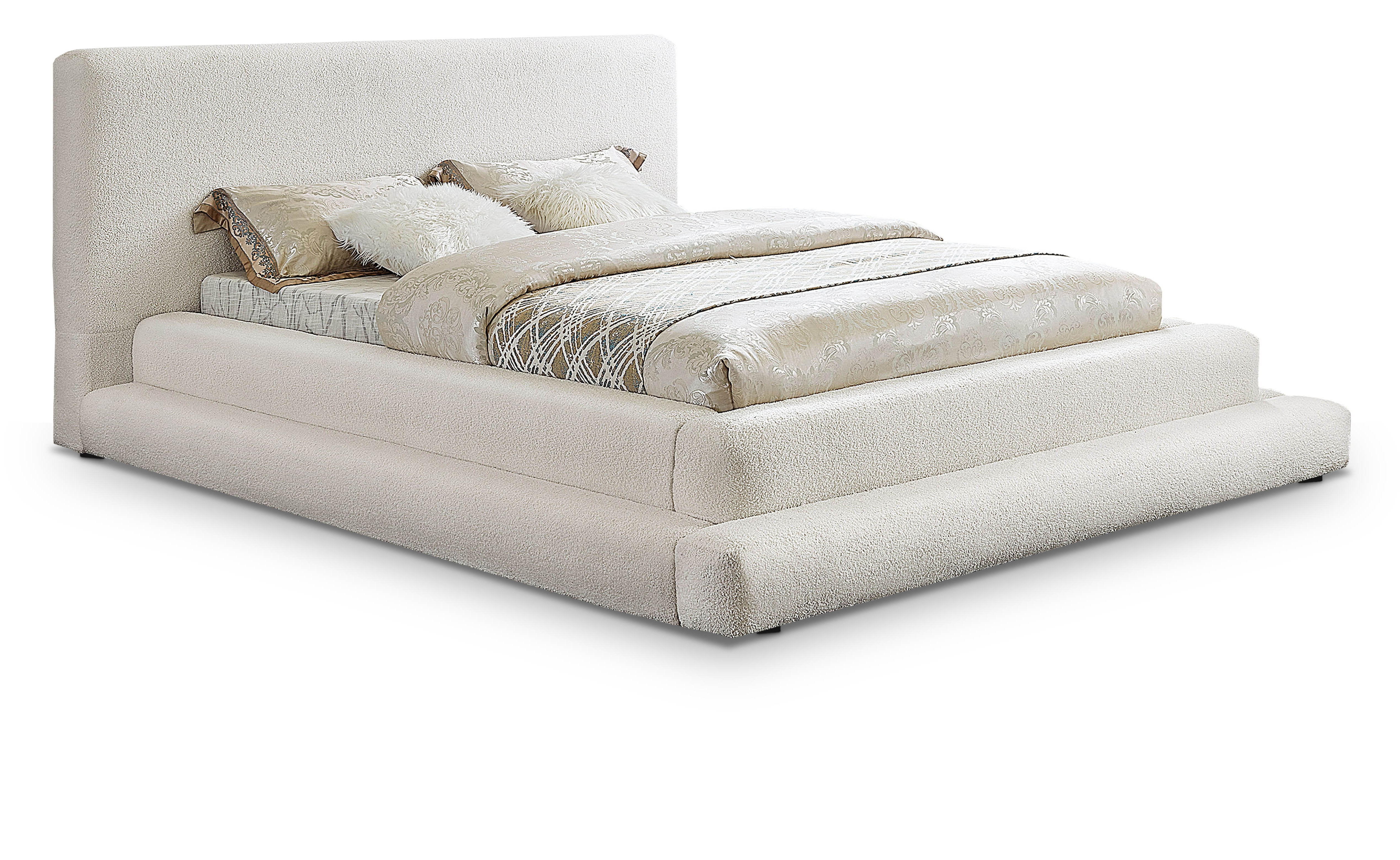 Dane - Queen Bed - Cream