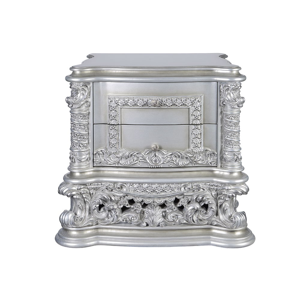 Valkyrie - Nightstand - Antique Platinum, silver, view 5