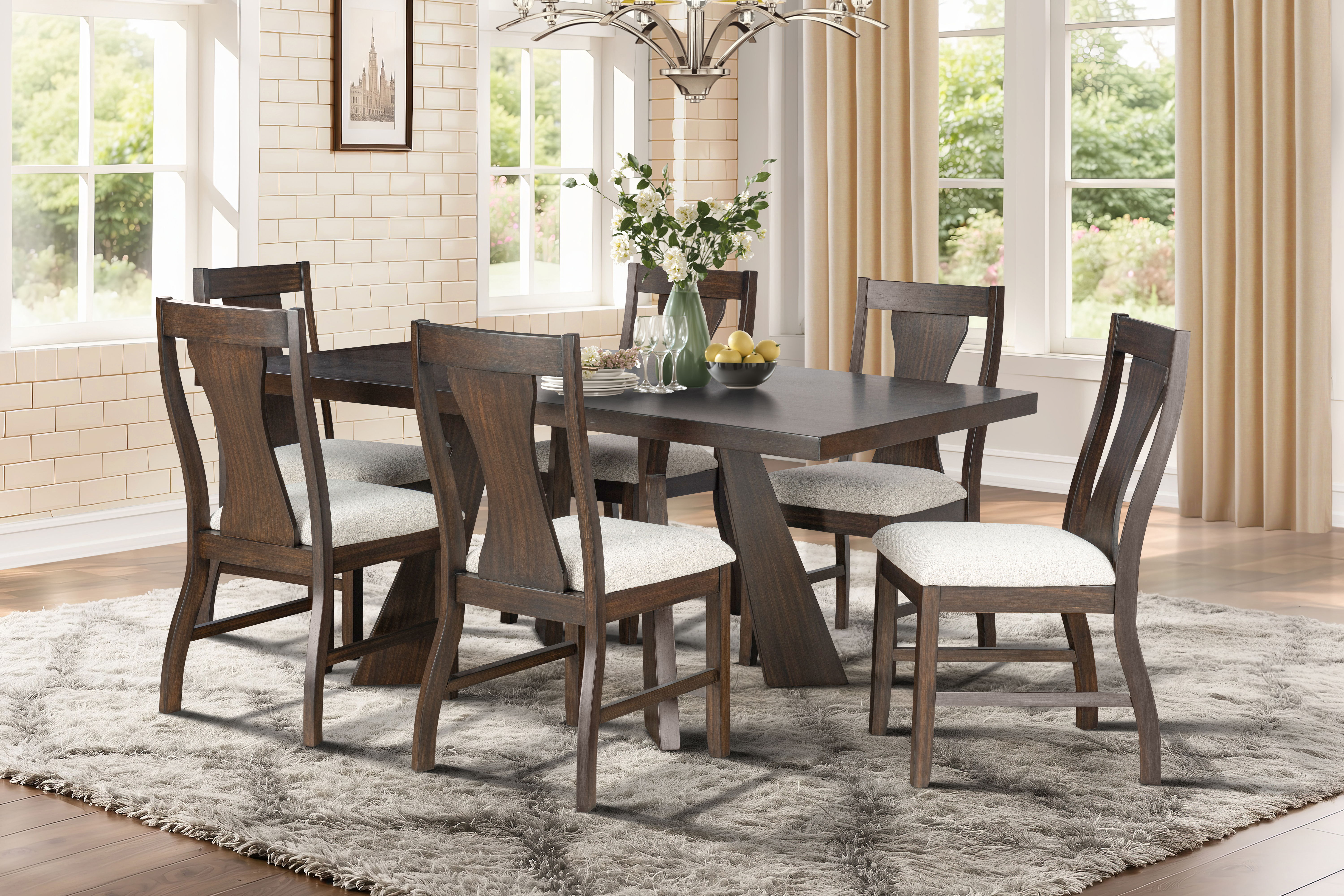 Chestnut Ridge - Dining Chair (Set of 2) - Brown, dark brown, view 8