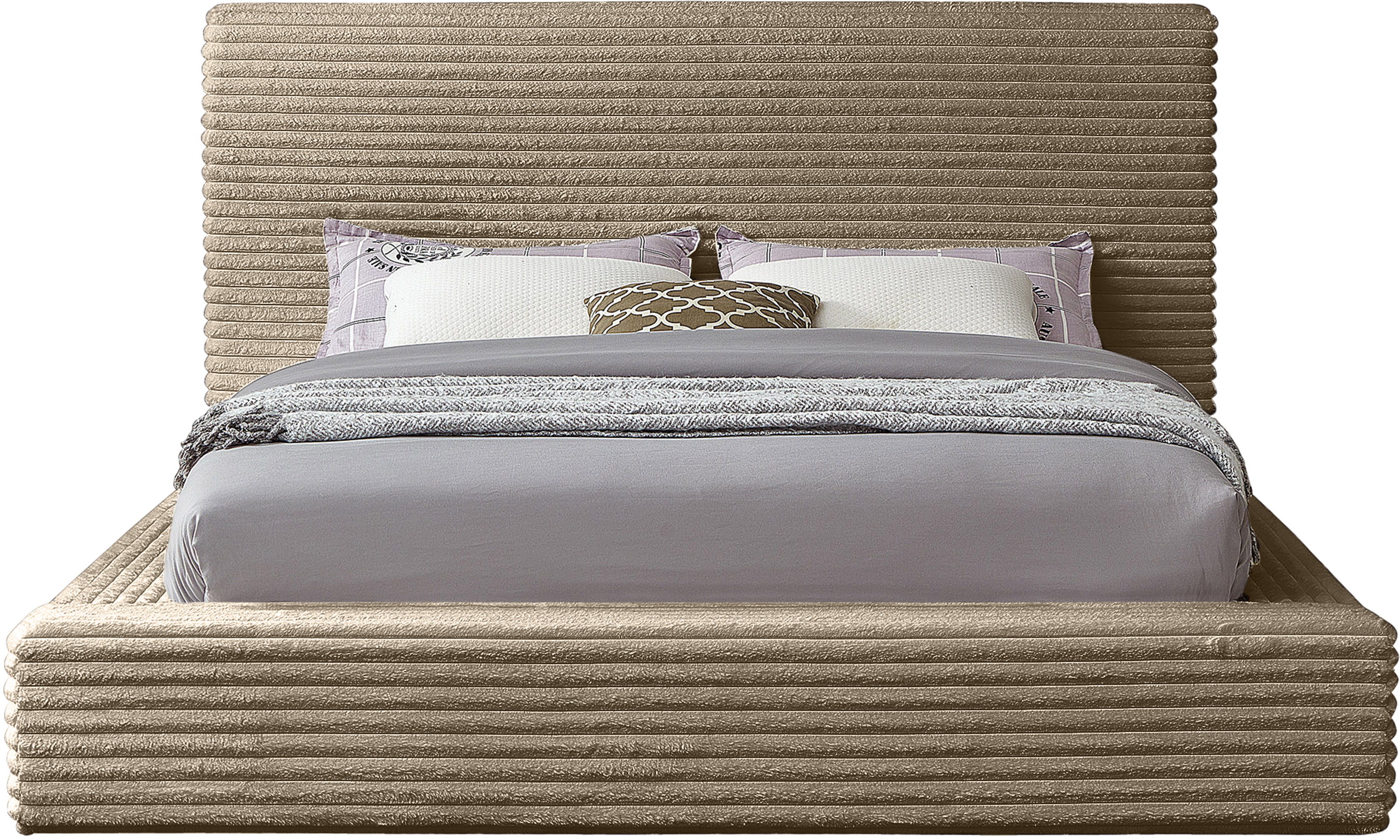 Dexter - Full Bed - Taupe