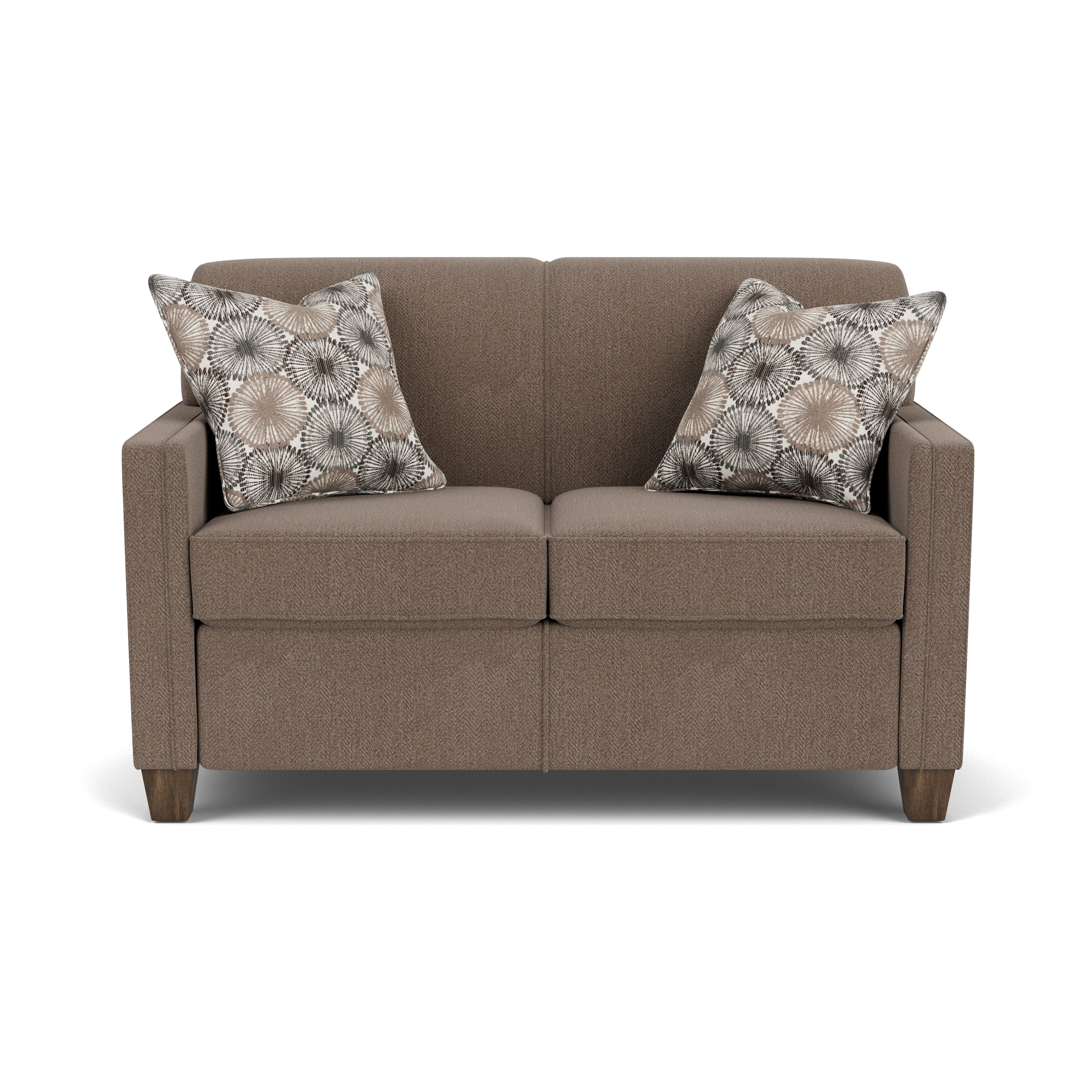 Nora - Fabric Loveseat, gray, view 5