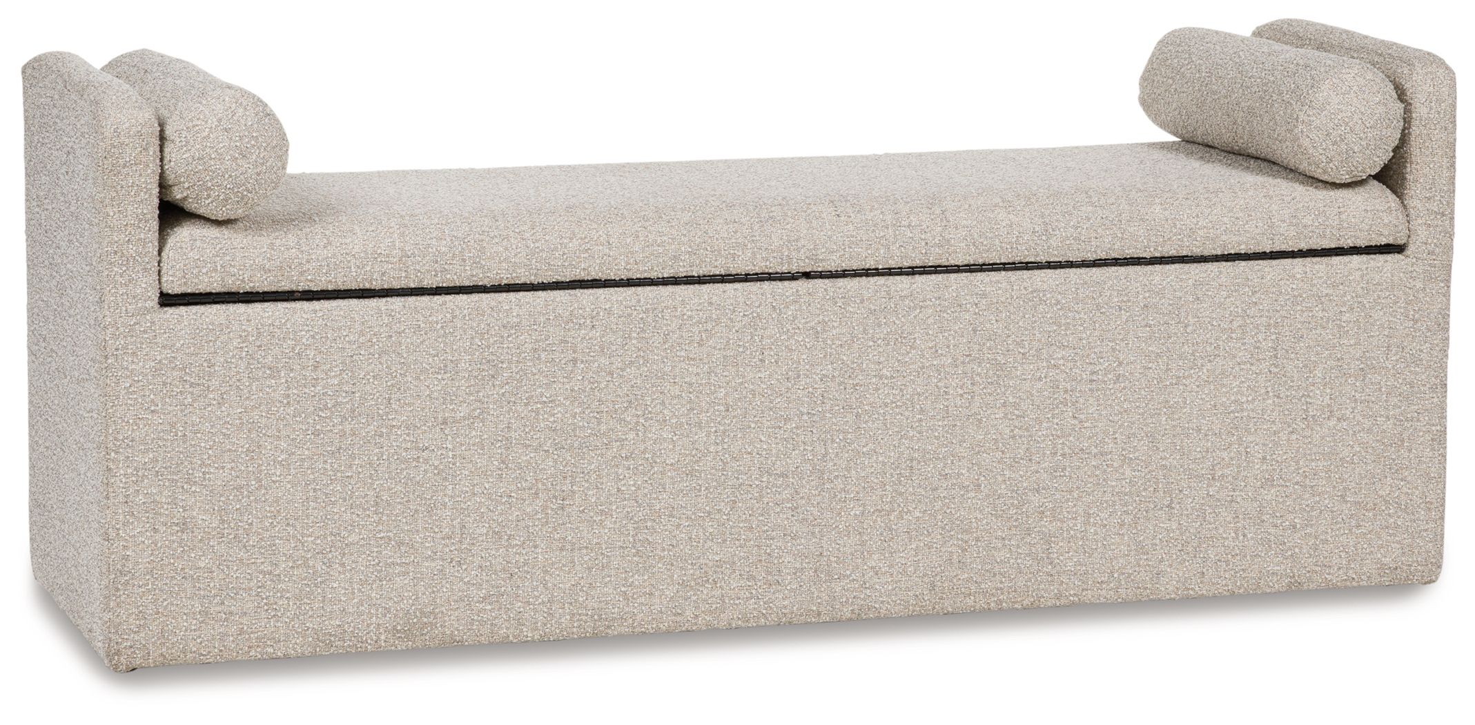 Ashley Furniture Galliden - Large Upholstered Dining Room Bench - Beige - Image 5