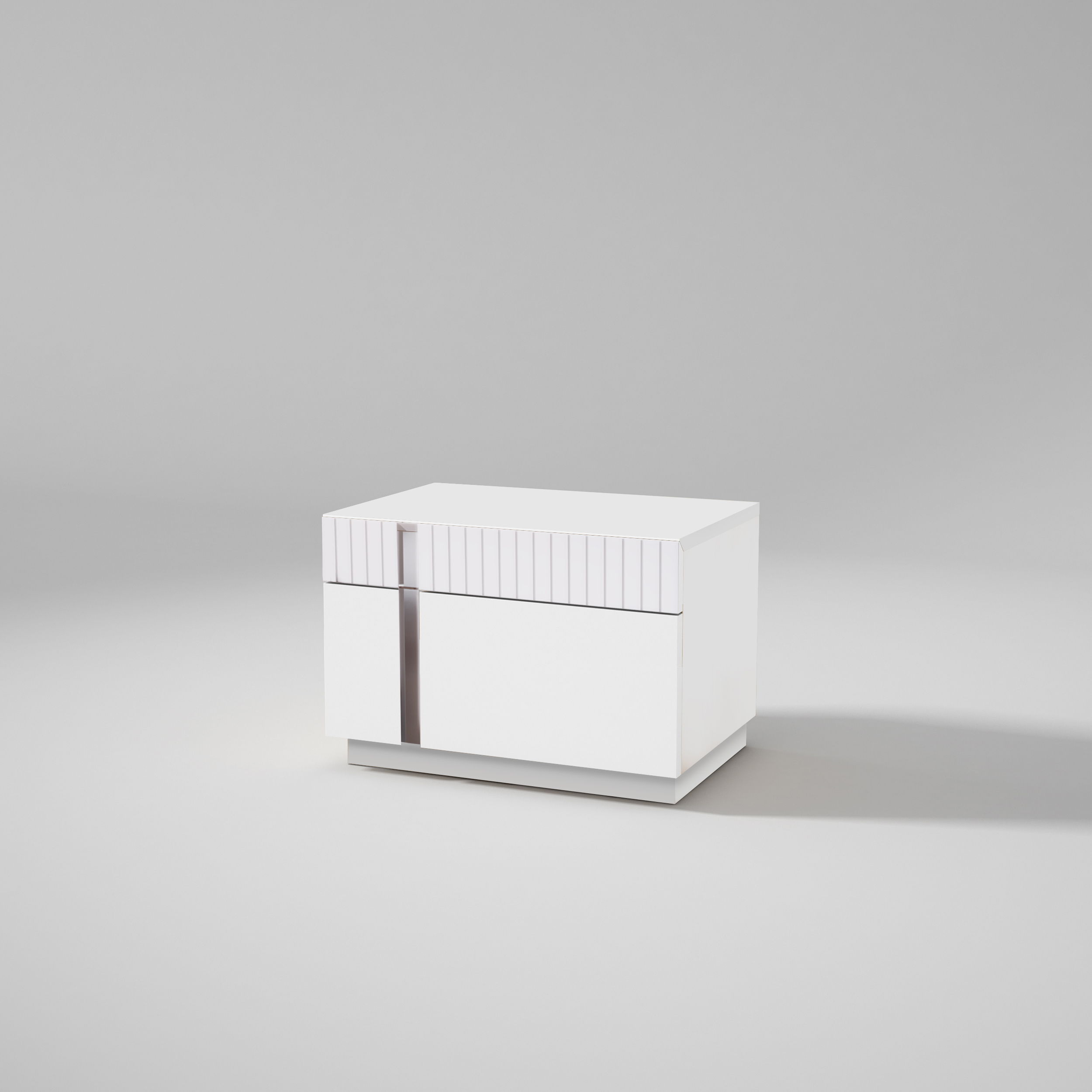 Helen - Left Nightstand - White