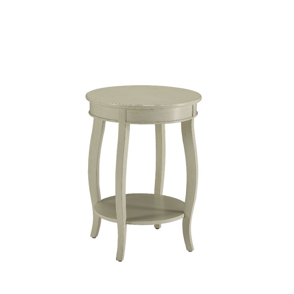 Aberta - Accent Table - Antique White Image