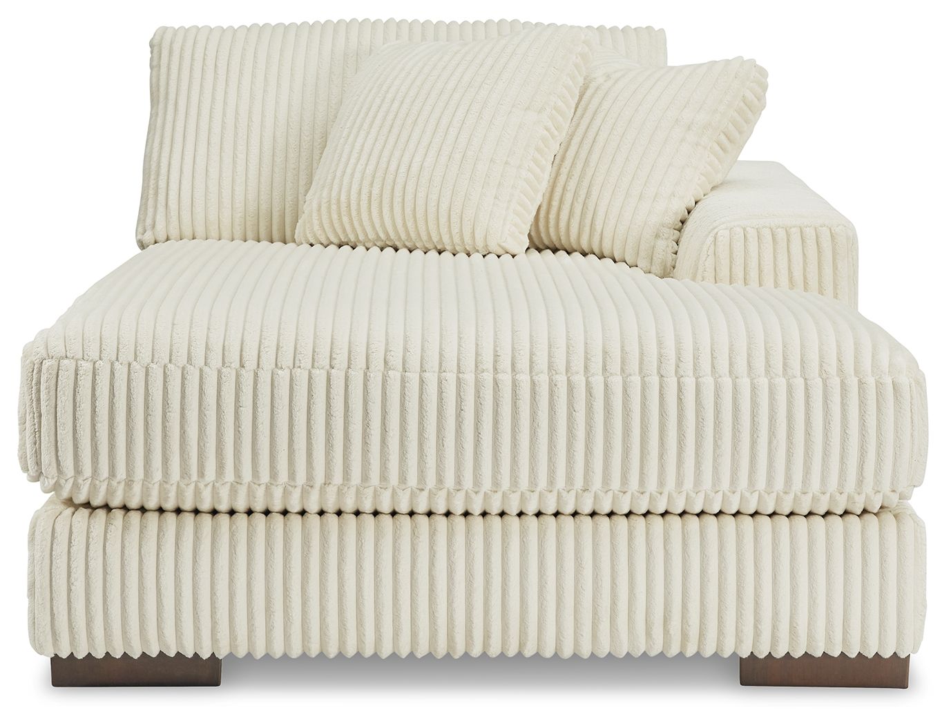 Ashley Furniture Lindyn - Super Chaise - Ivory - Image 4