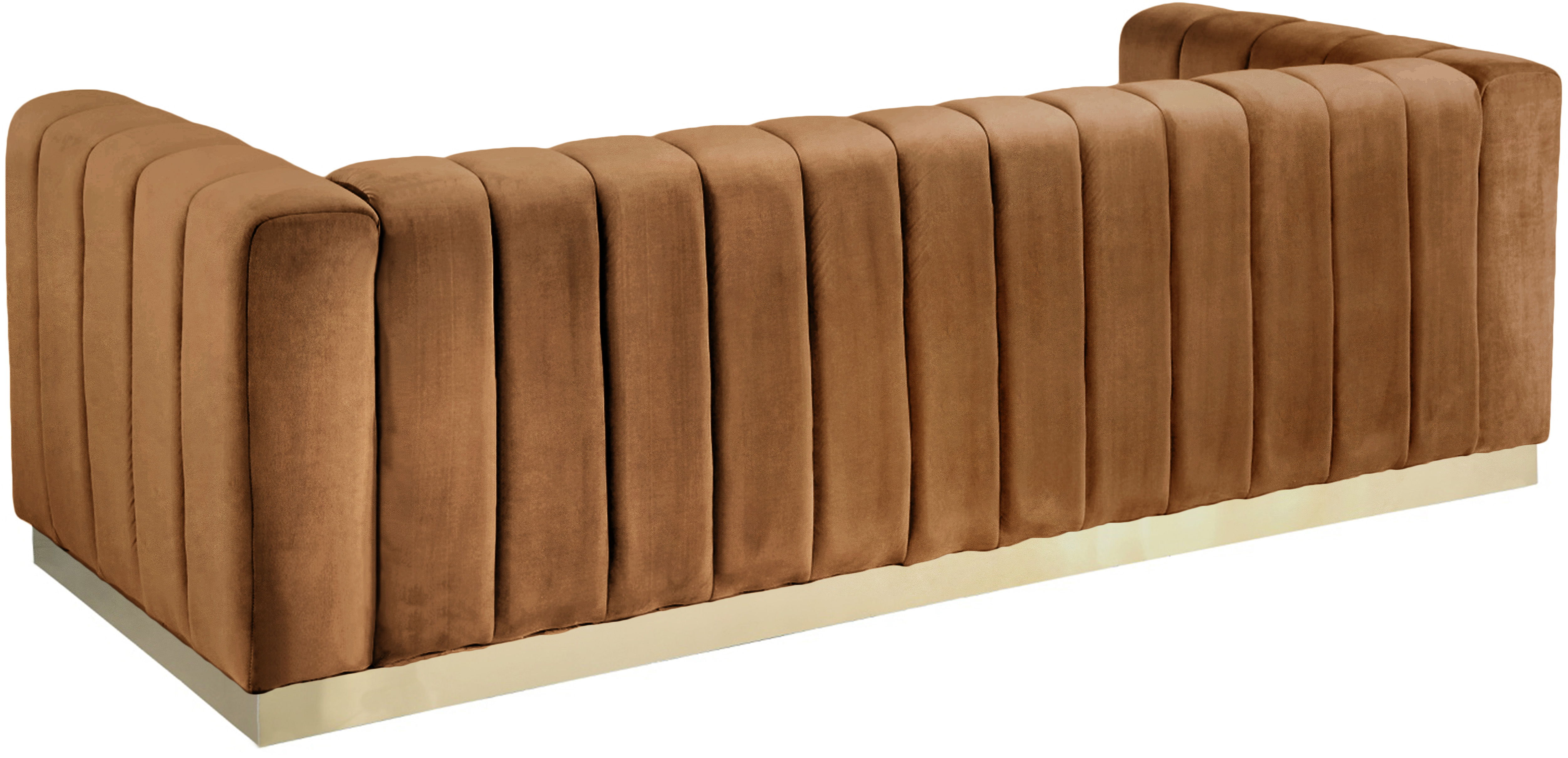 Marlon - Sofa - Saddle