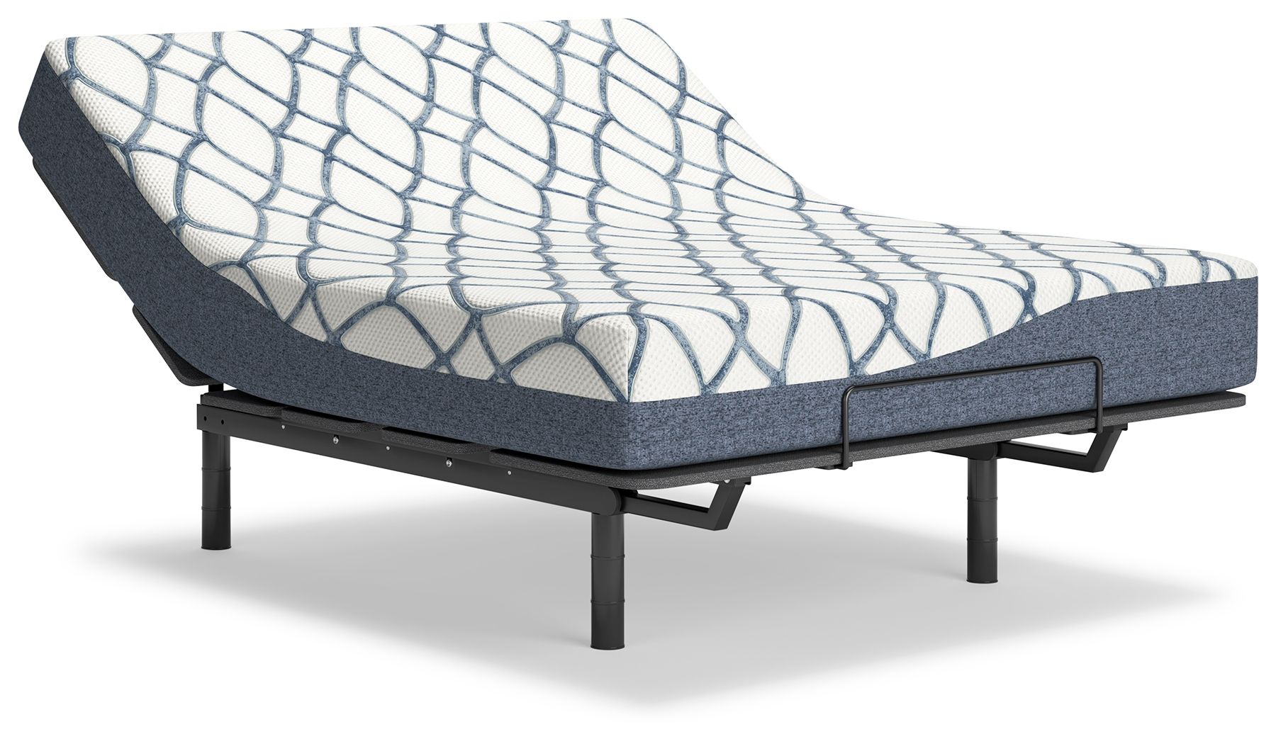 Ashley Furniture 10 Inch Chime Elite 2.0 - Twin Mattress - White / Blue - Image 6