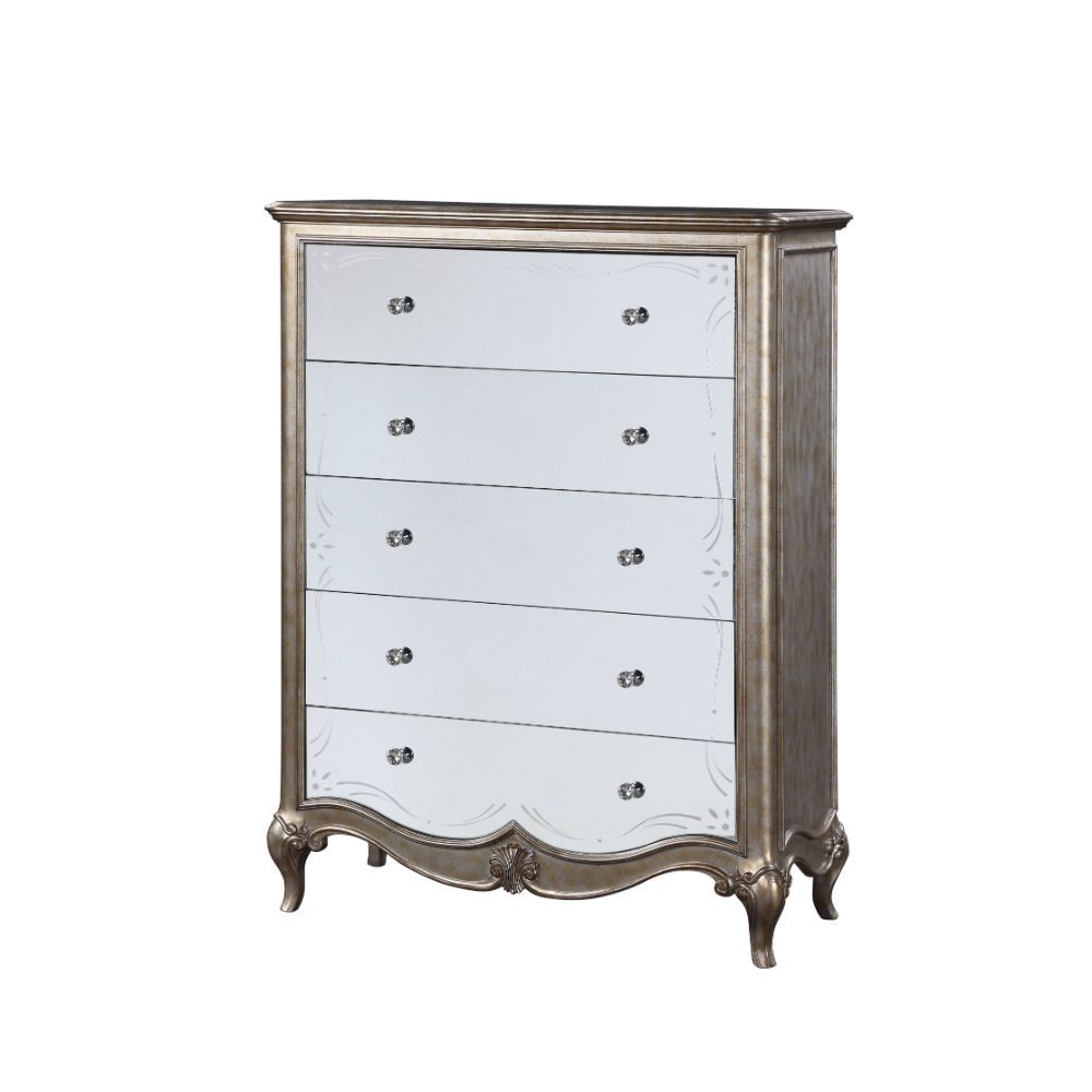 Esteban - Chest - Antique Champagne, beige
