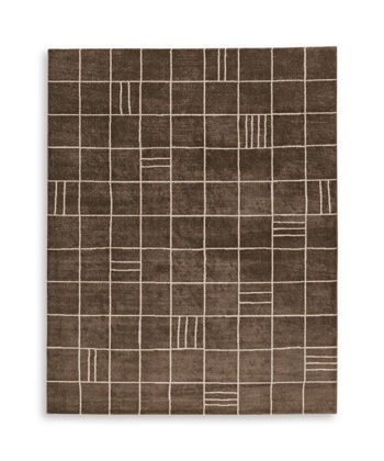 Rowbrook – 8′ x 10′ Rug – Brown / Tan