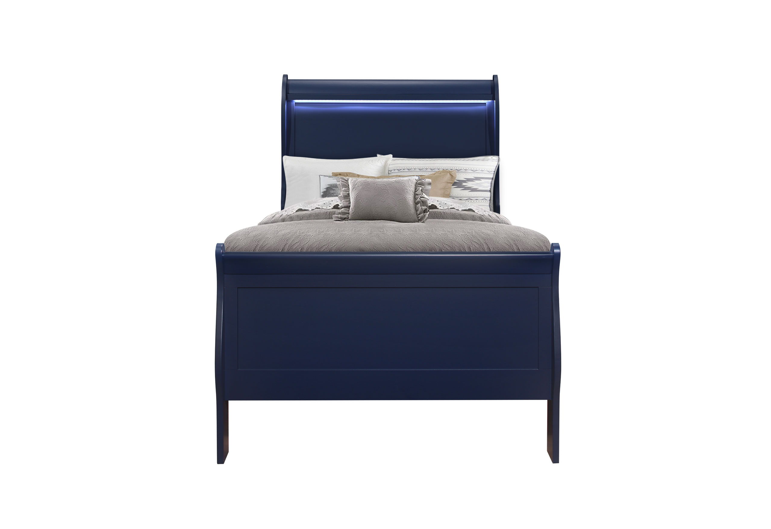 Twin Bed With LED