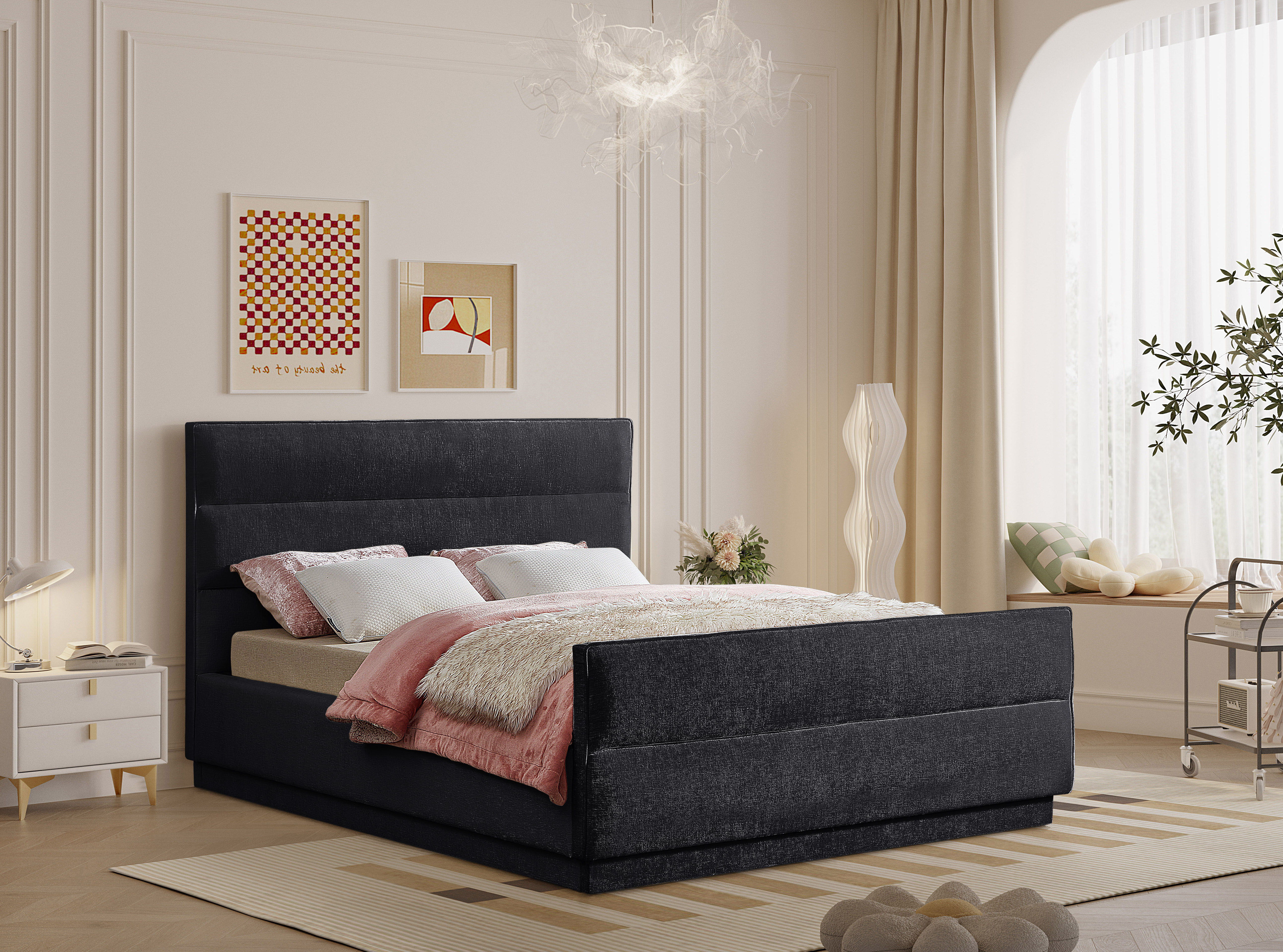 Paxton - Queen Bed - Black