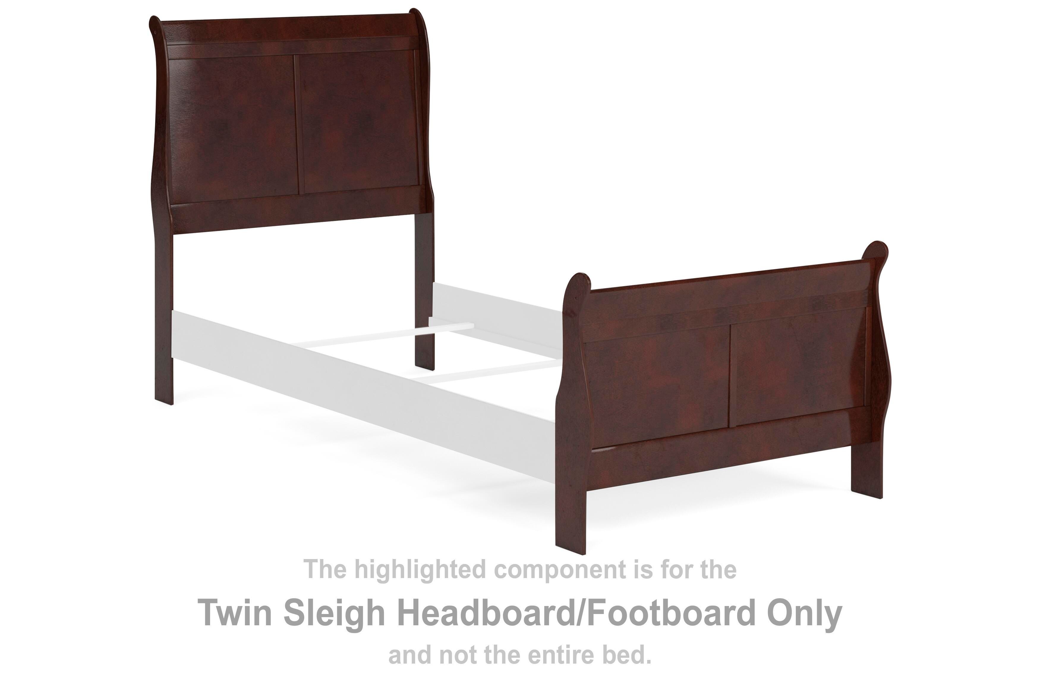 Alisdair – Twin Sleigh HDBD/Ftbd – Reddish Brown