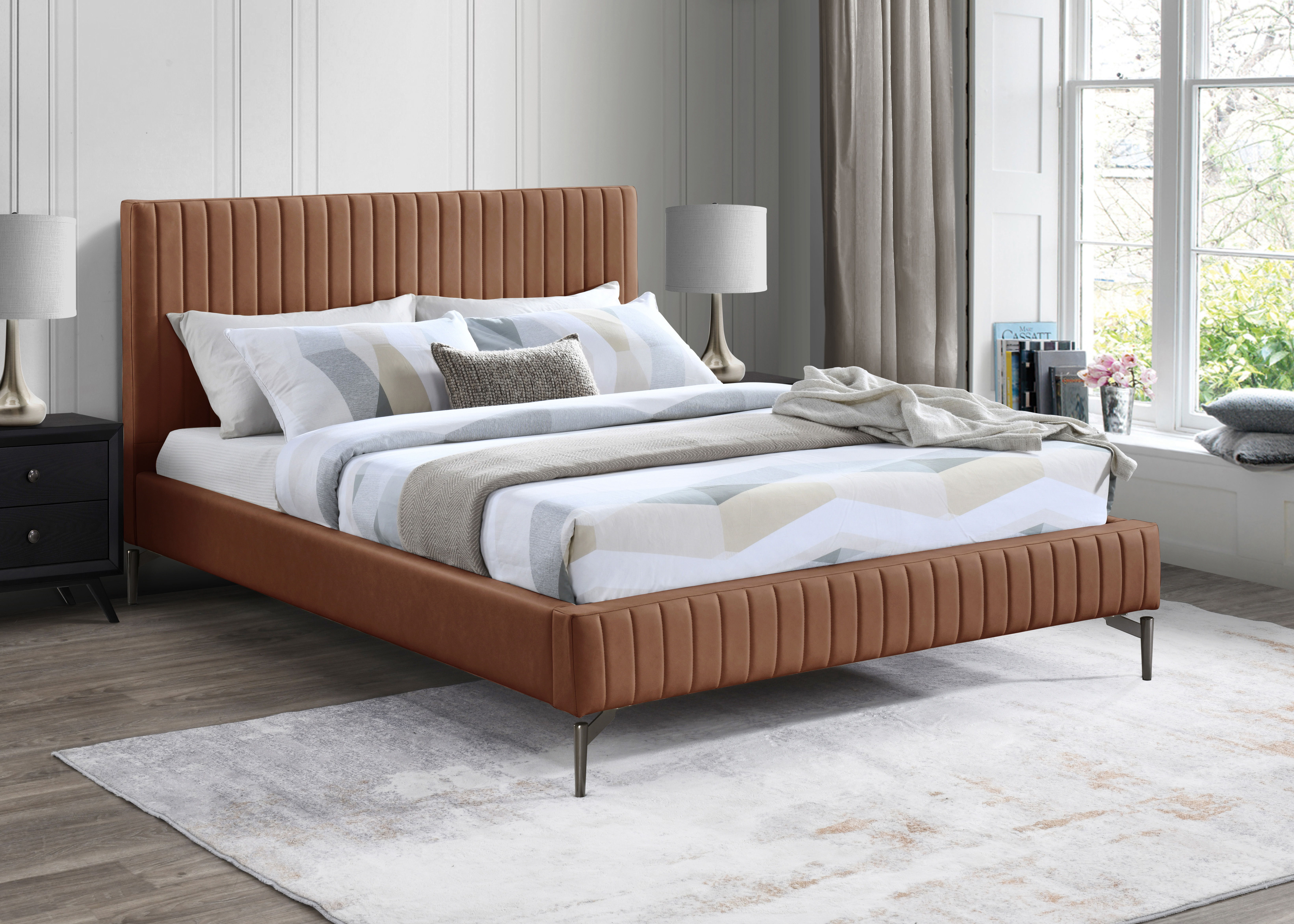 Gallo - Full Bed - Cognac