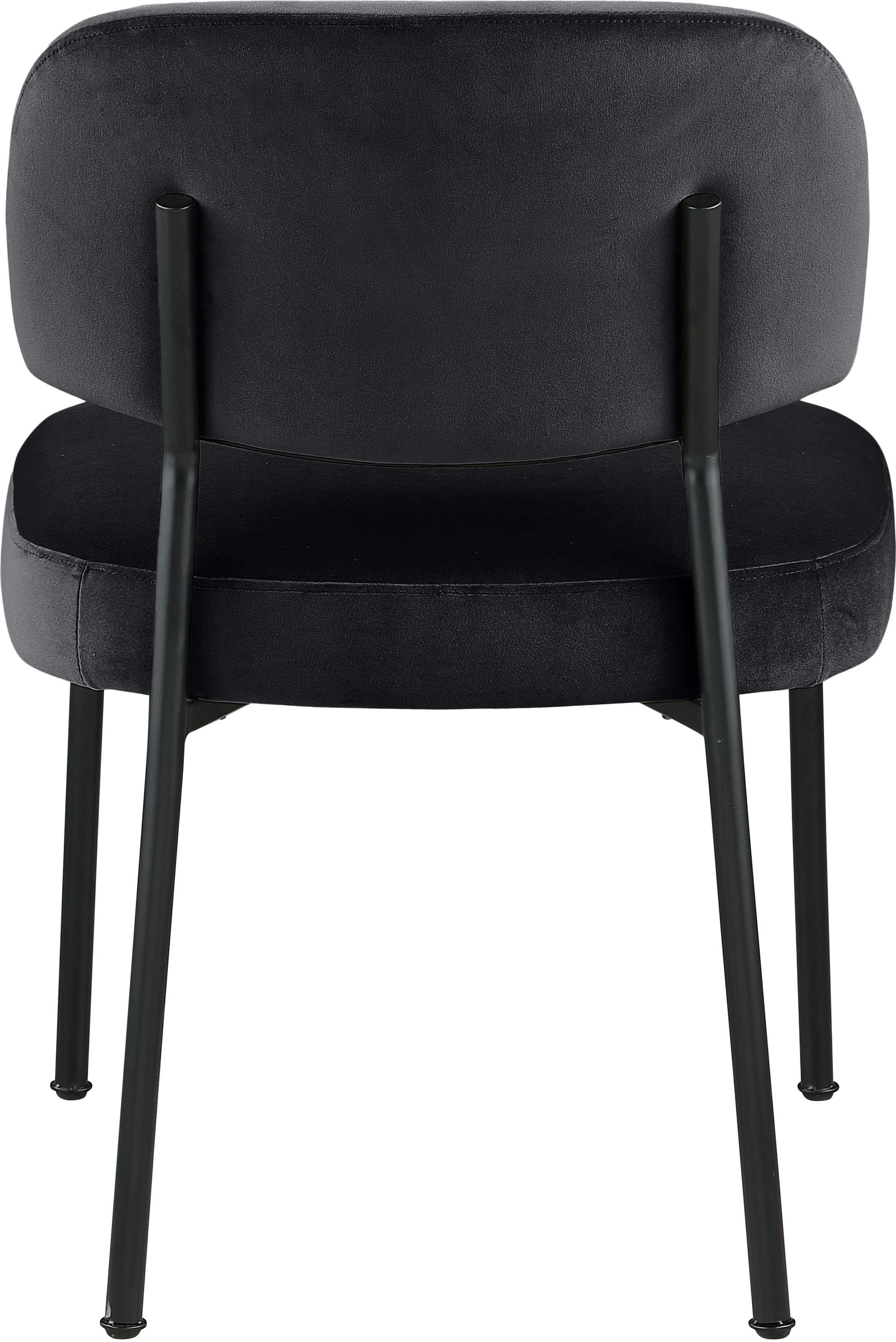 Zarelle - Performance Fabric Upholstered Dining Chair (Set of 2) - Black
