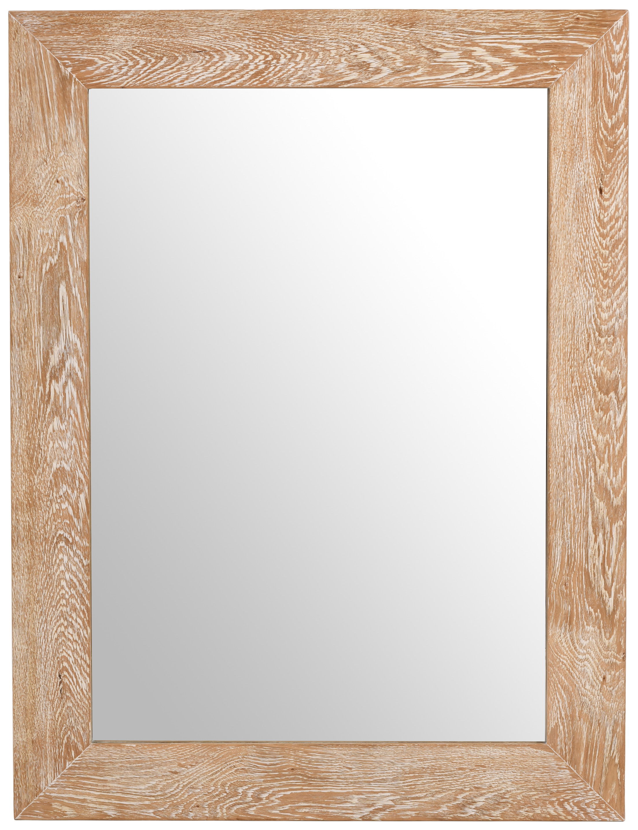 Cresthill - Oak Mirror - Light Brown