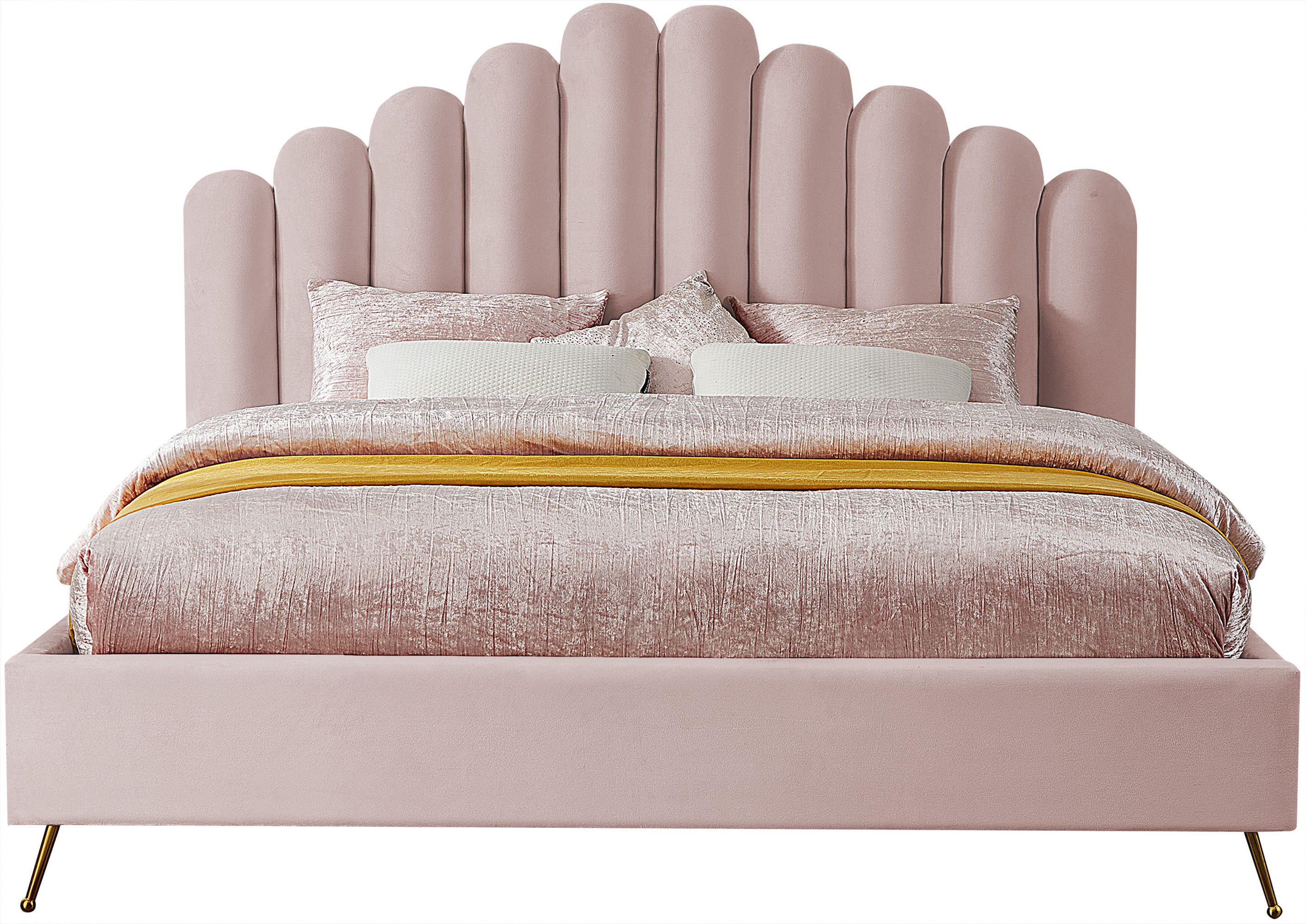 Lily - King Bed - Pink