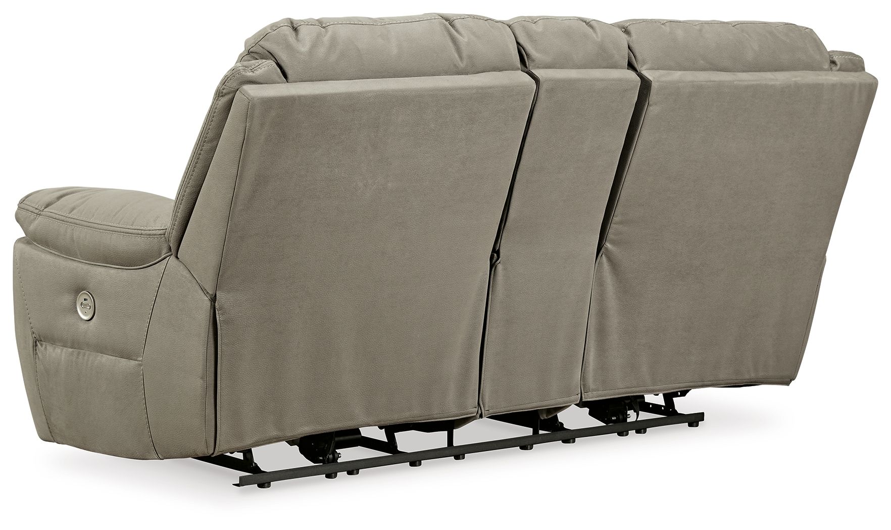 Ashley Furniture Next-Gen Gaucho - DBL REC PWR Loveseat w/Console - Putty - Image 6