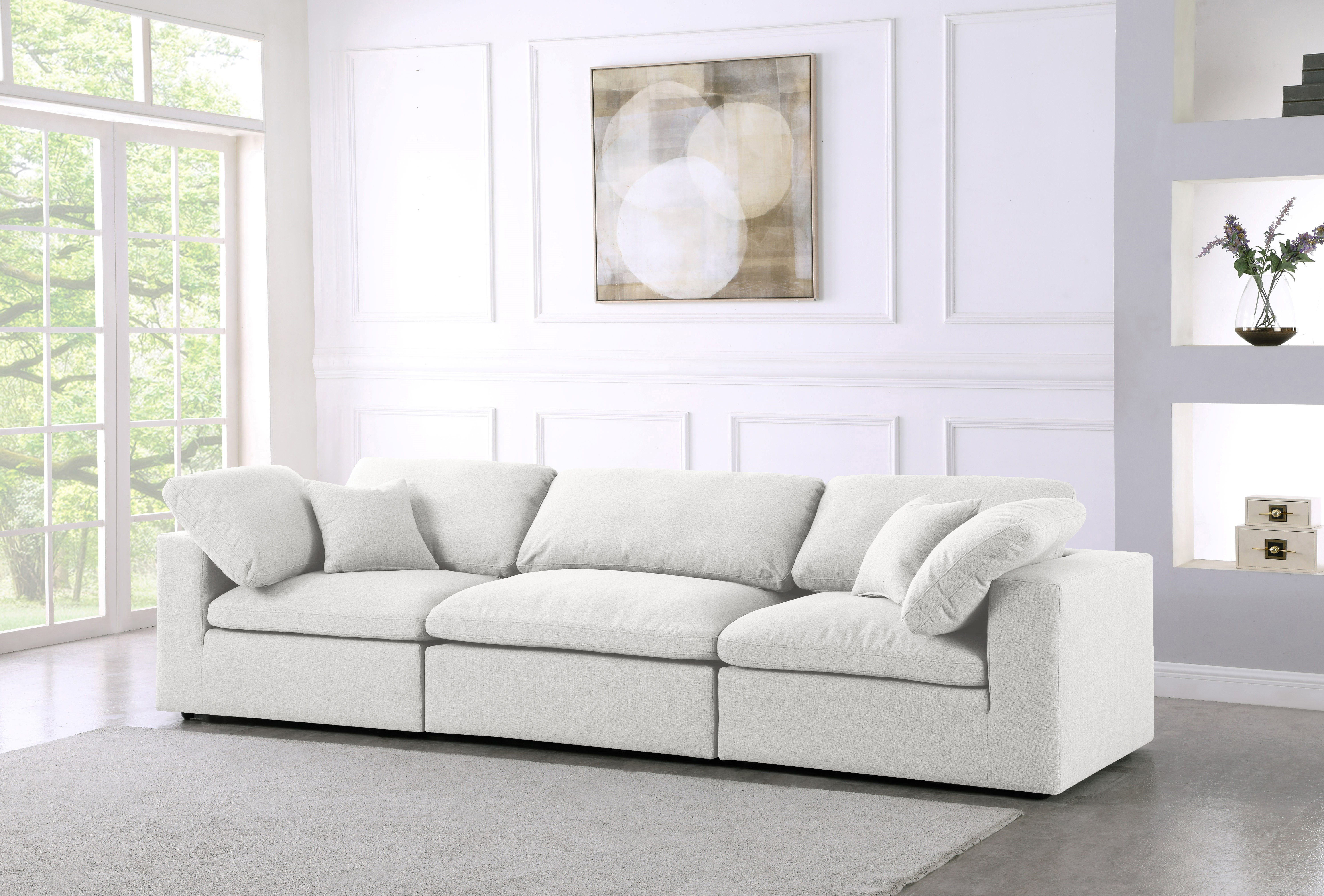 Serene - 3 Piece Modular Sofa - Cream