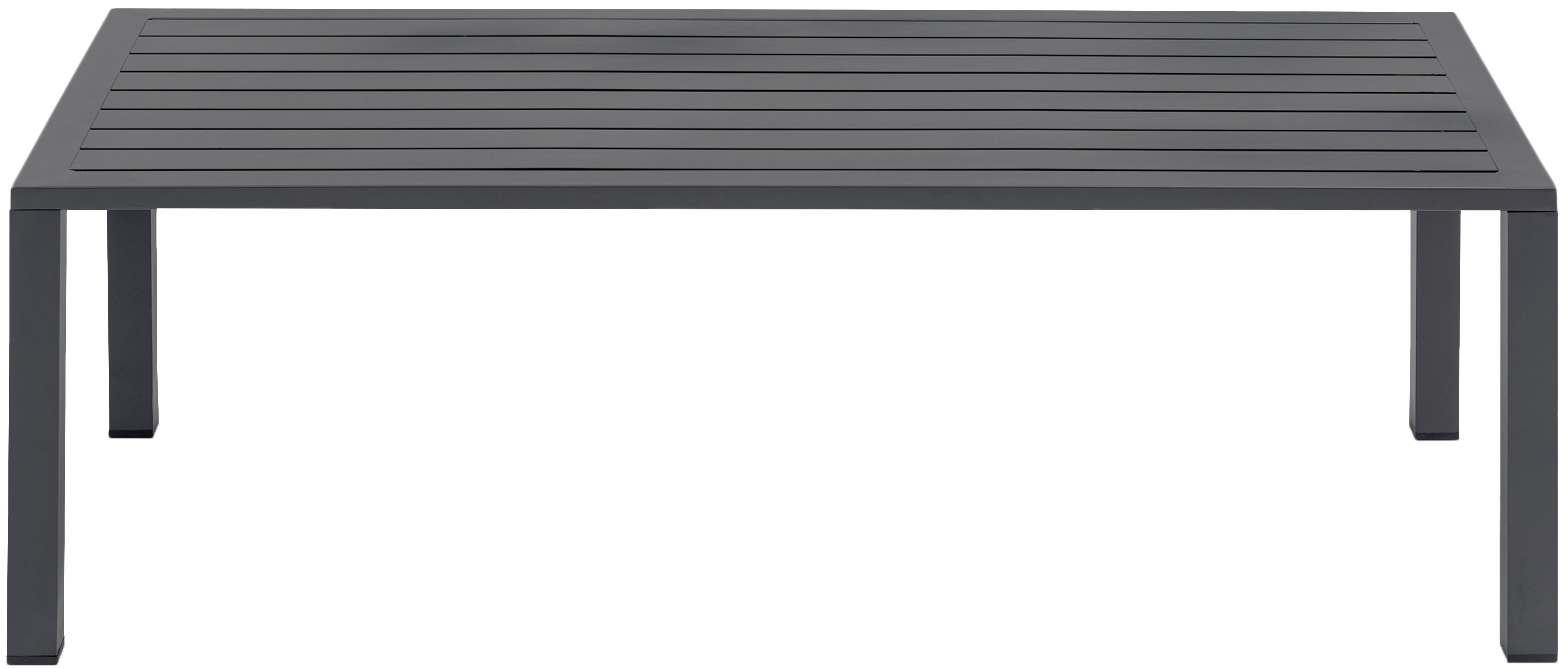 Maldives - 47" Patio Coffee Table - Dark Gray