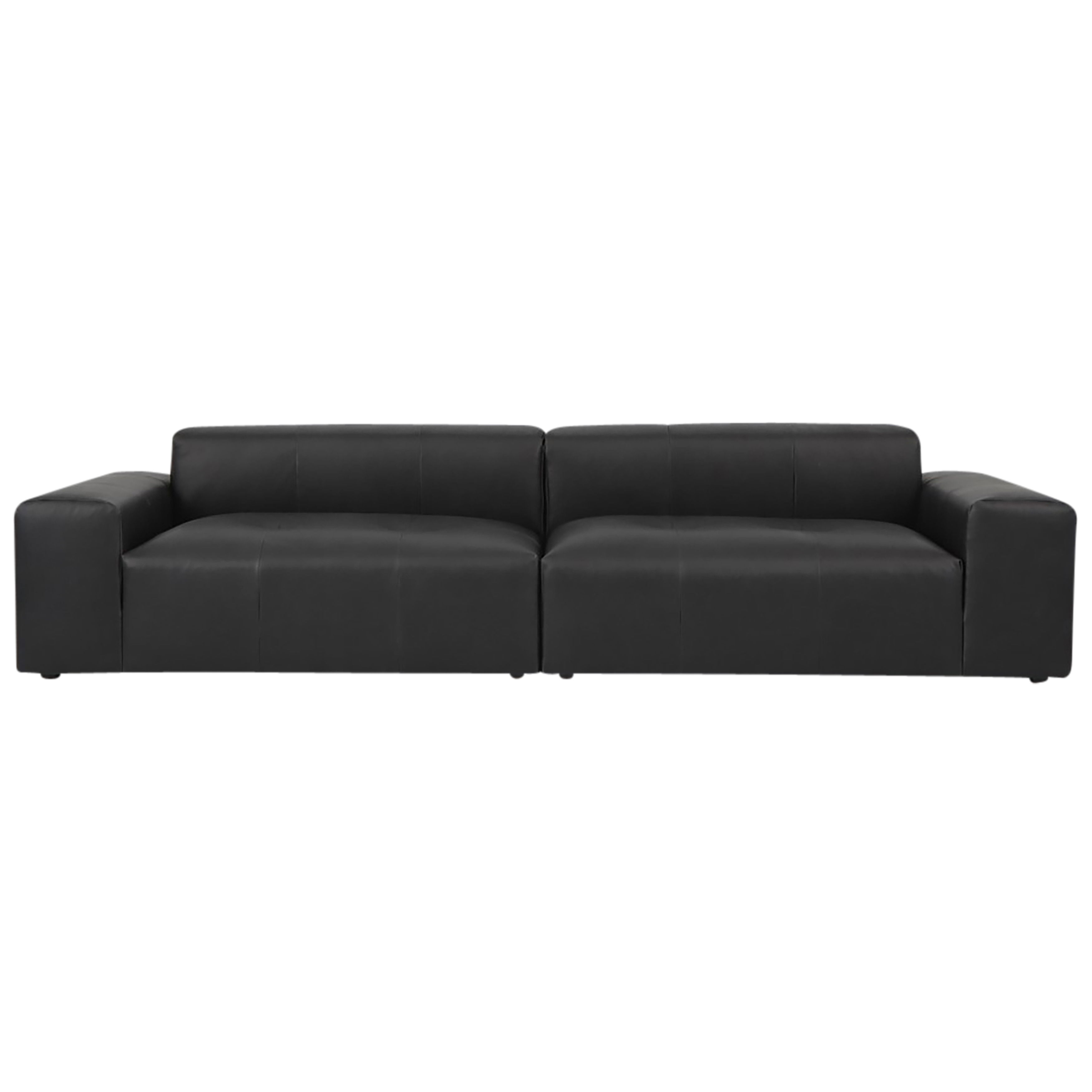 121\" Lounge II Sofa - Black Image