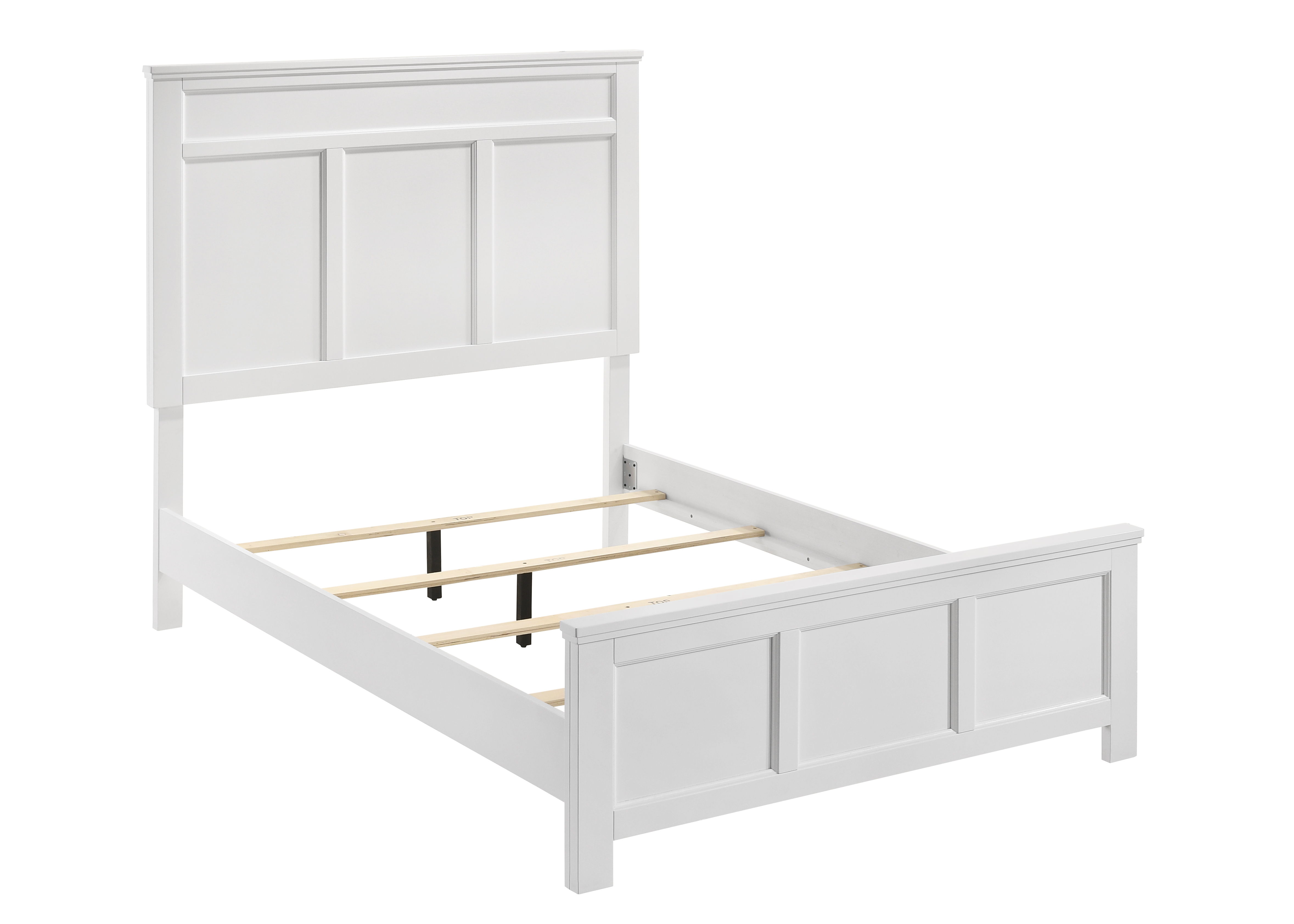 Andover - 3/3 Twin Bed - White