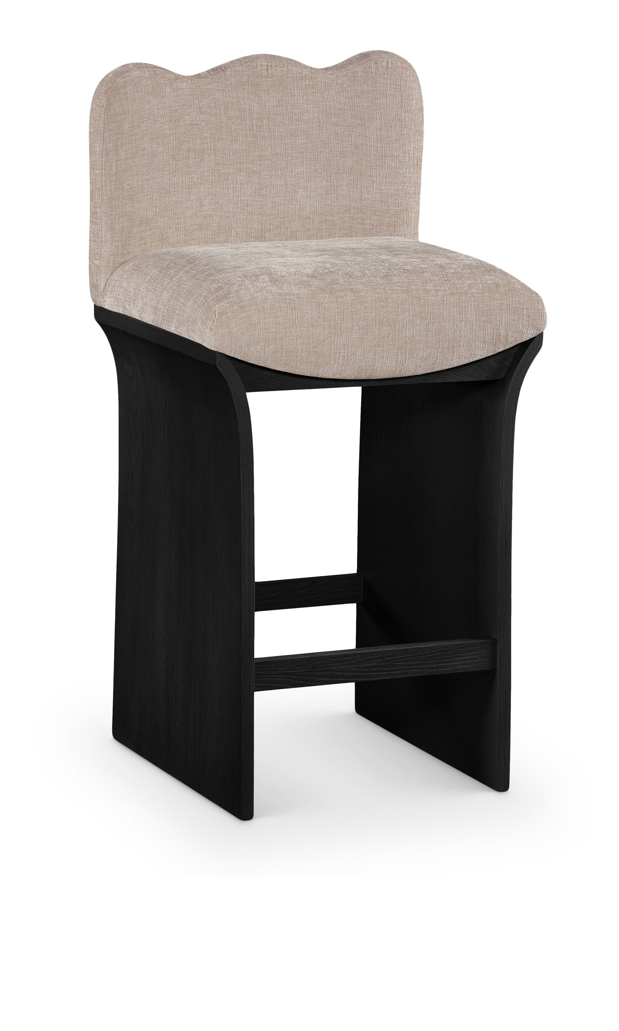 Shaw - Upholstered Counter Stool - Beige