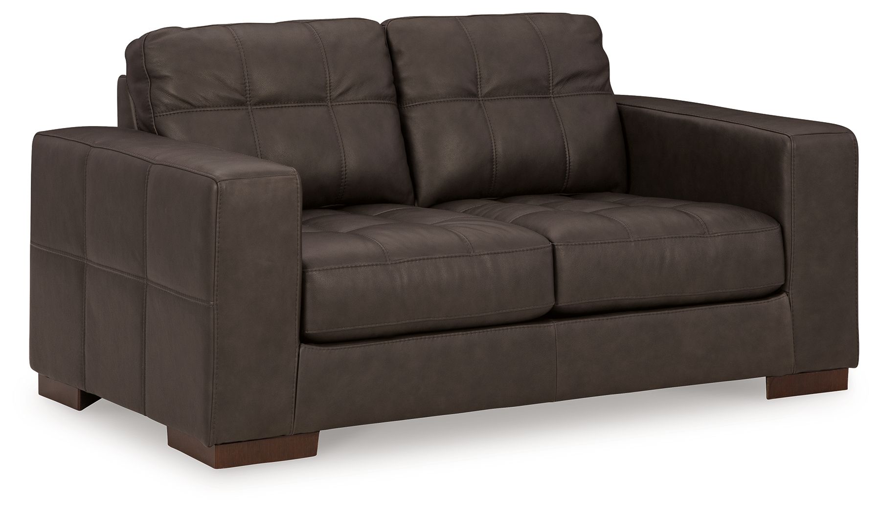 Ashley Furniture Luigi - Loveseat - Thunder - Image 3