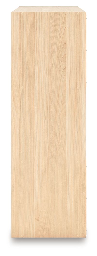 Ashley Furniture Piperton - Nine Cube Organizer - Tan - Image 7
