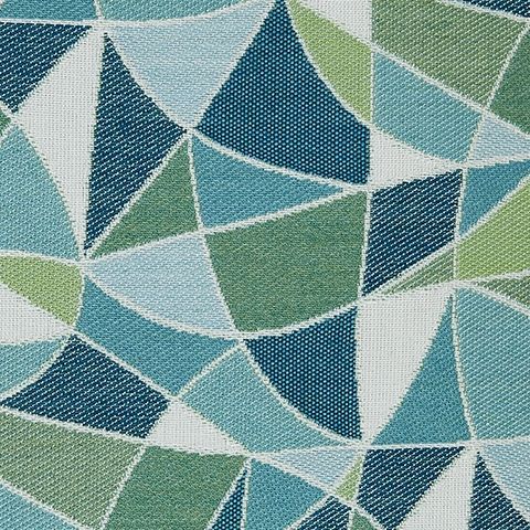 Seanow Next-Gen Nuvella - Indoor/Outdoor Pillow - Green / Turquoise / White, green, view 5