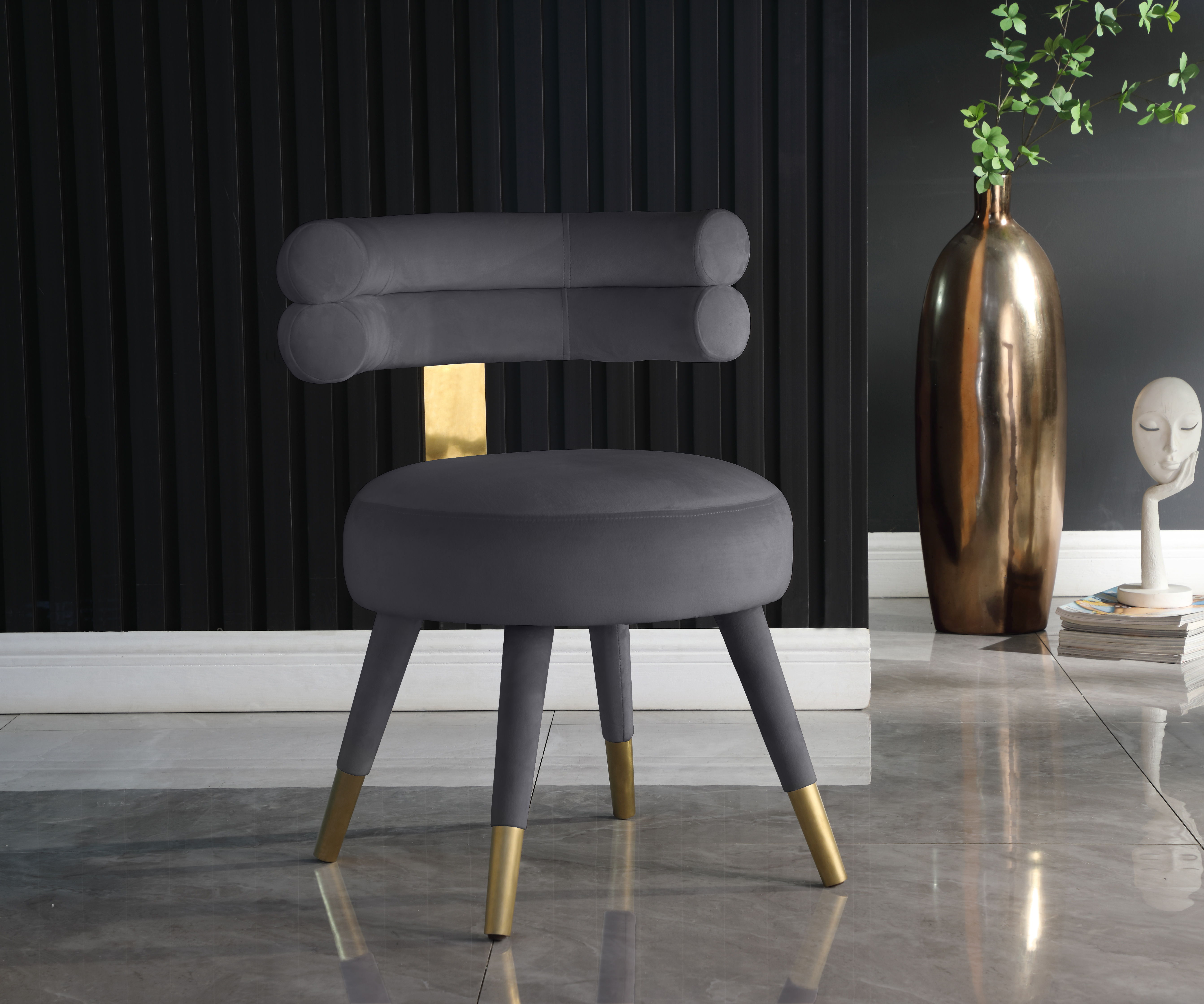 Fitzroy - Dining Chair (Set of 2) - Gray