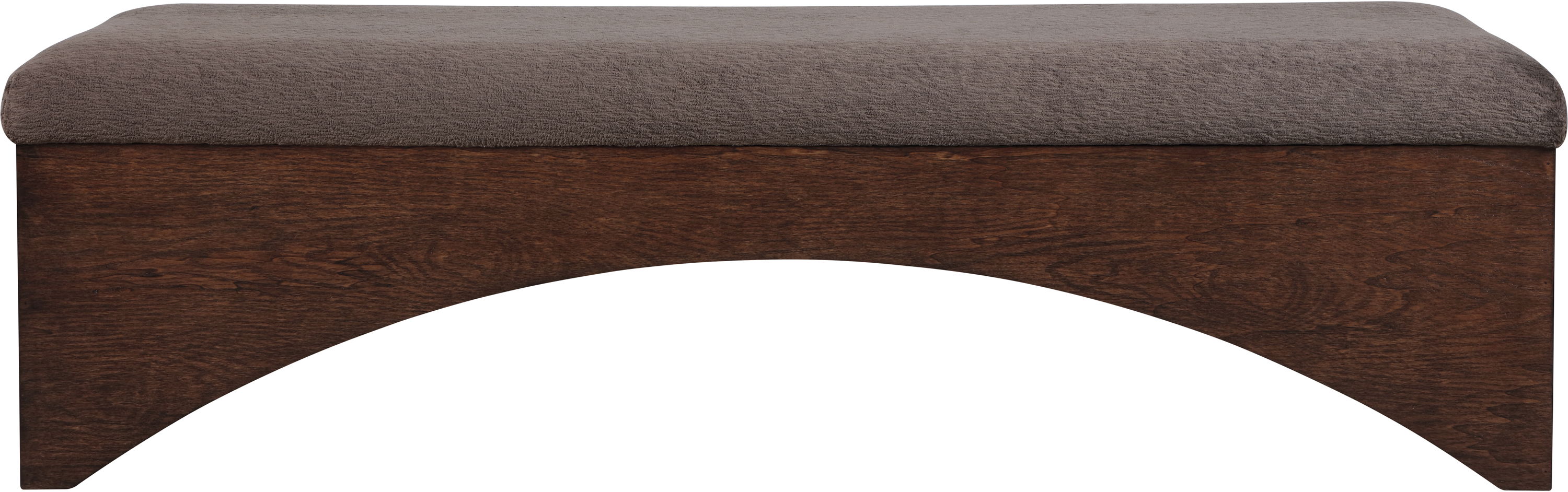 Lawson - Bench With Brown Base - Brown