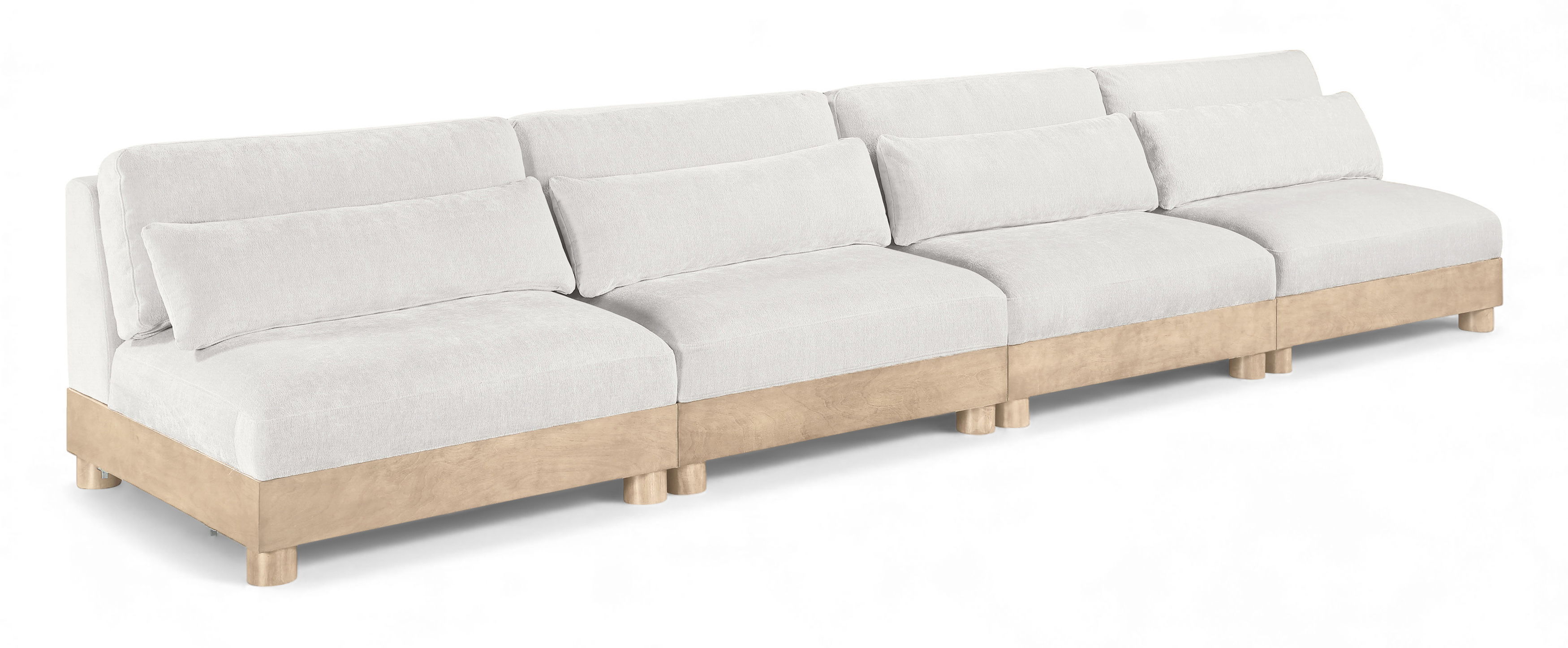 4 Pc · 4 Armless Chairs