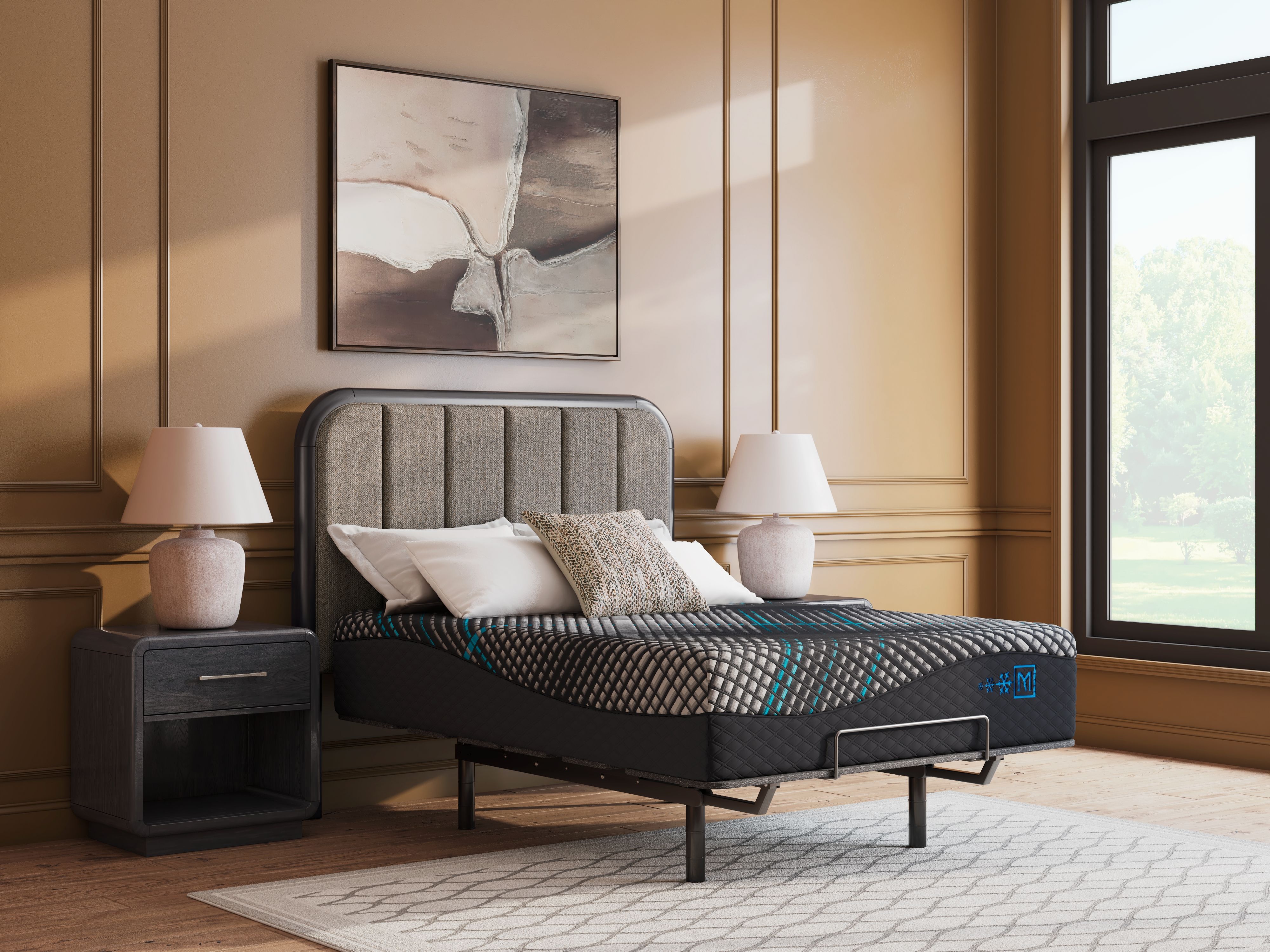 Ashley Furniture Millennium 2.0 Hybrid 16 Inch - King Mattress - Black - Image 7