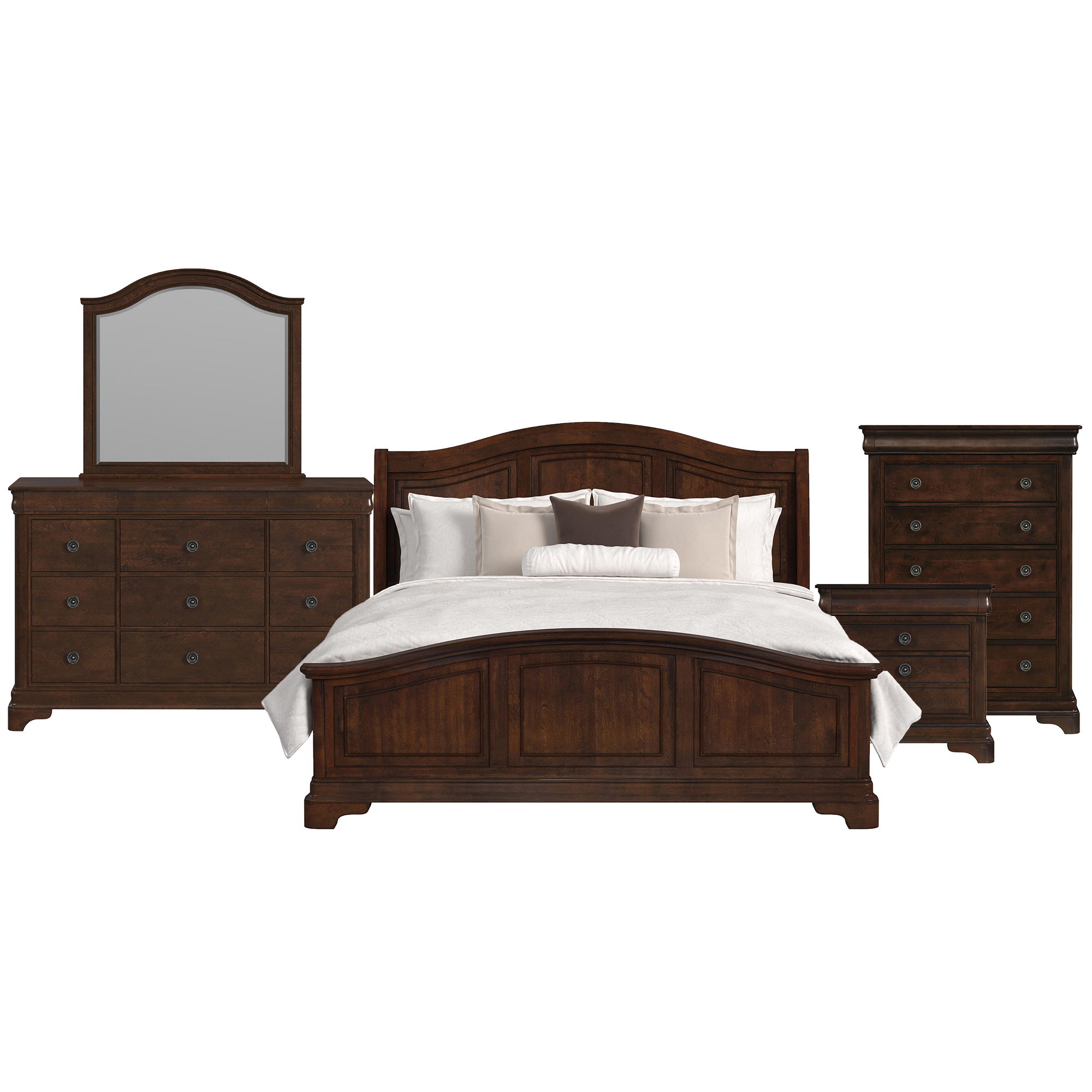 King · 5 Pc · Bedroom Set