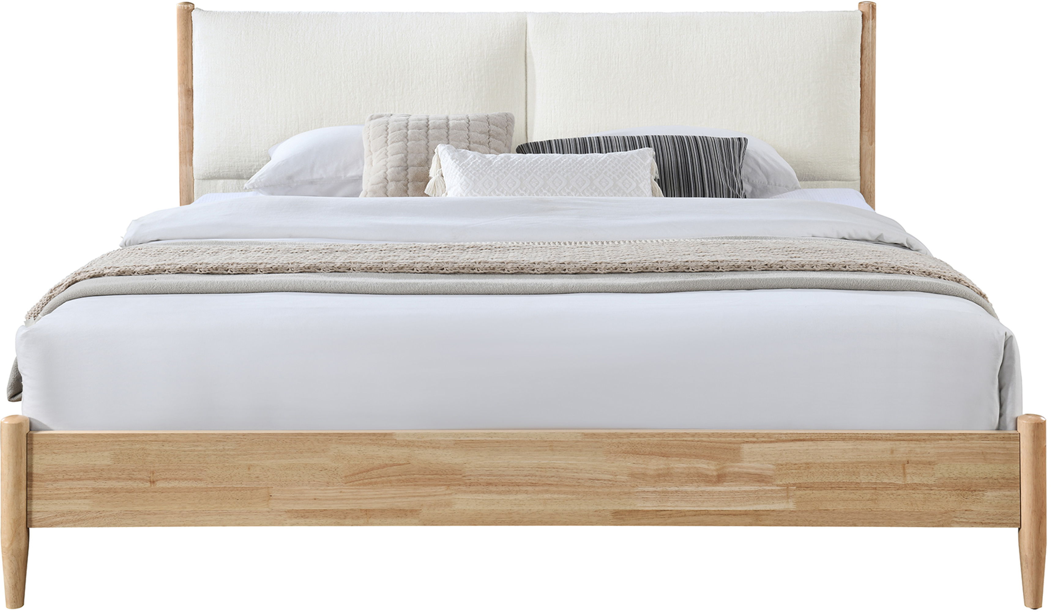 Arbor - King Bed - Cream