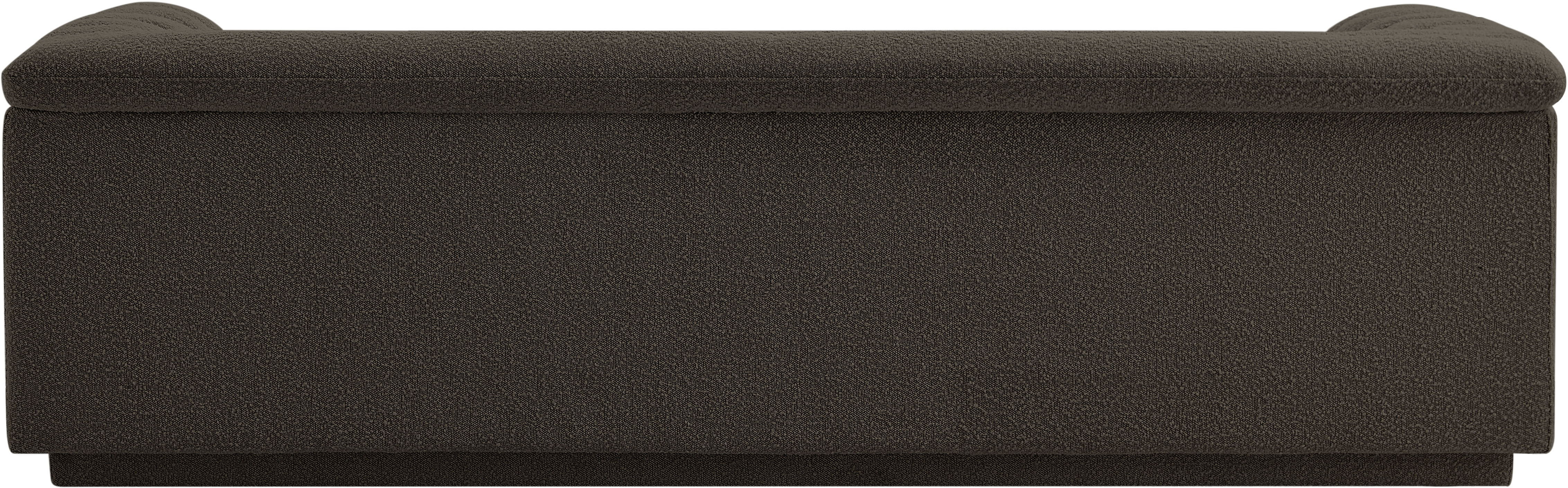 Cascade - Boucle Sofa - Brown