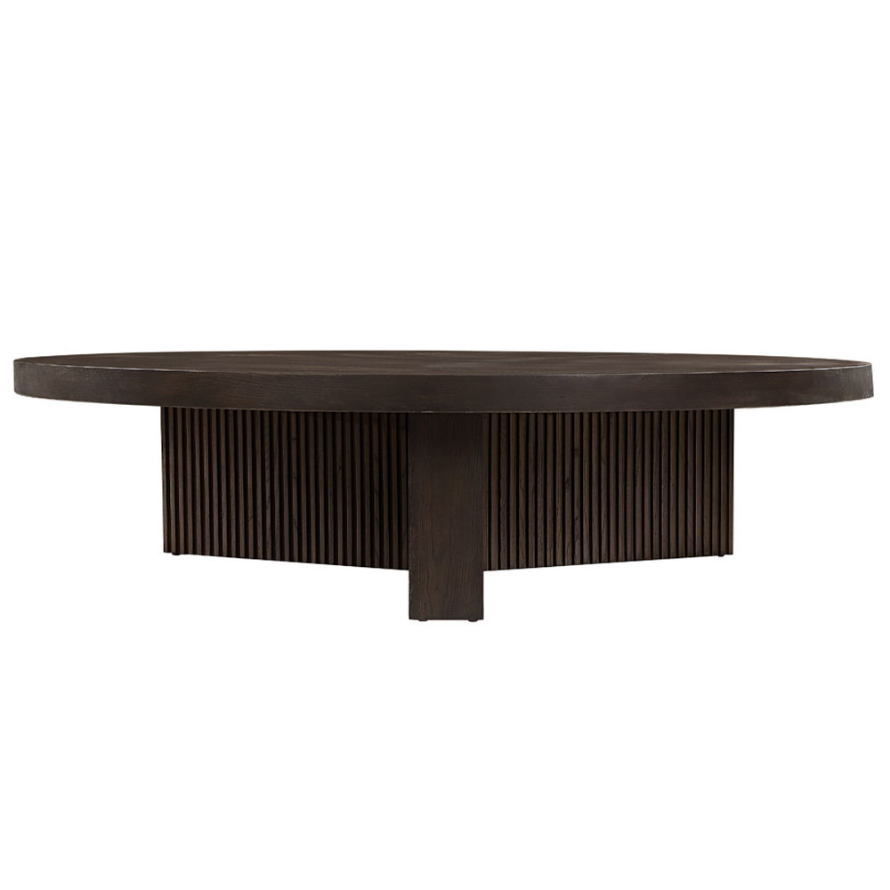 Guido - Coffee Table - Oak, dark brown, view 4