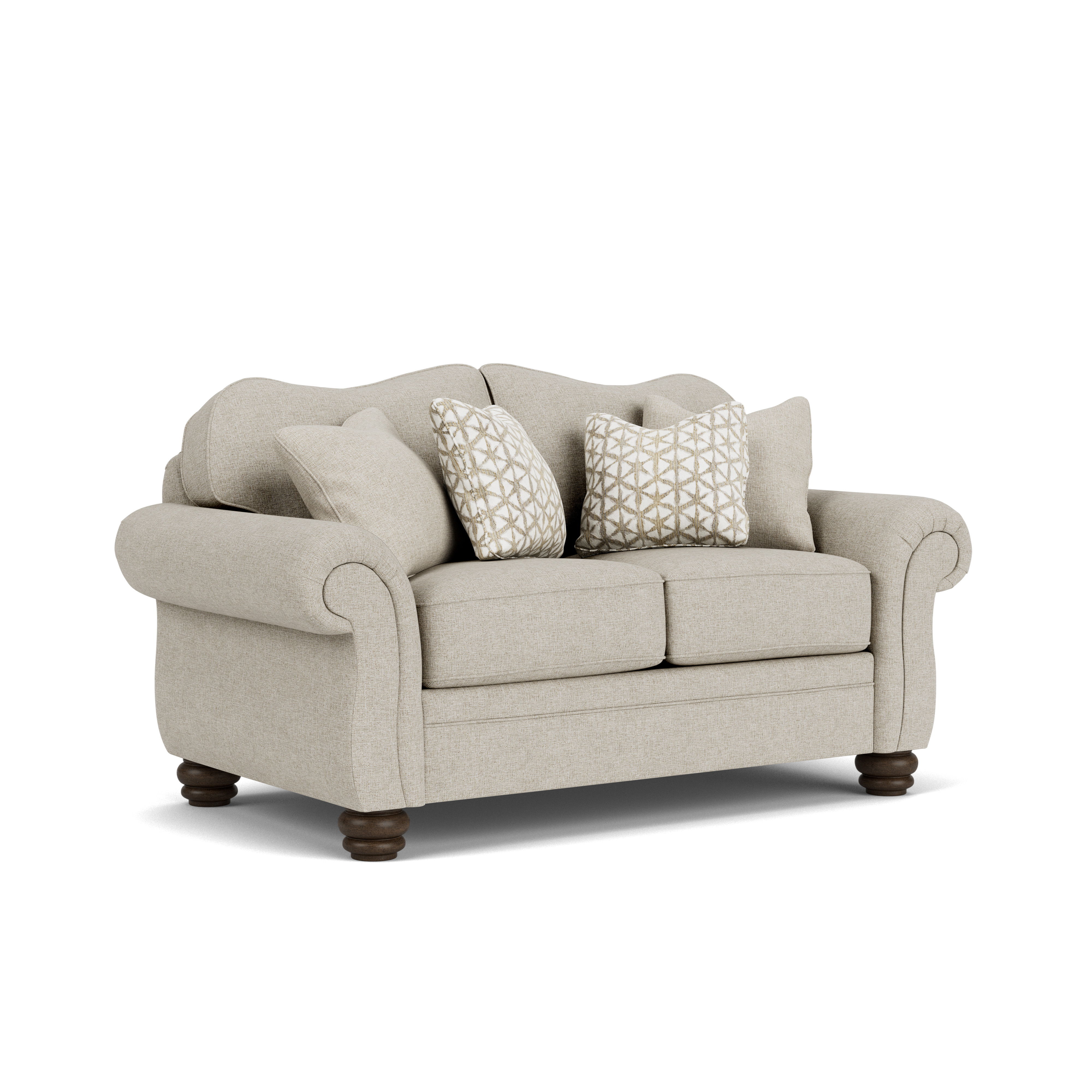 Bexley - Fabric Loveseat, beige