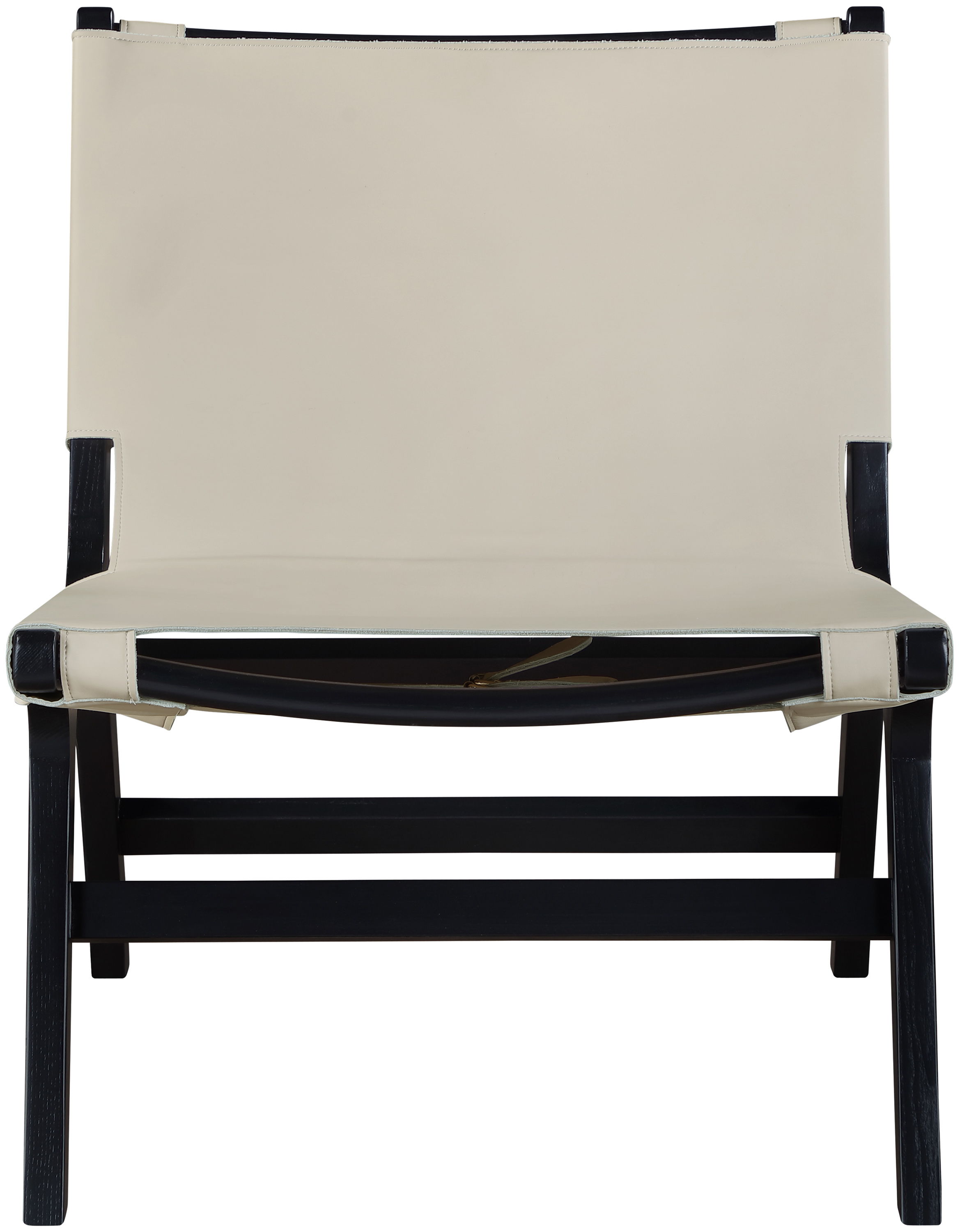 Rawlins - Vegan Leather Accent Chair - Beige