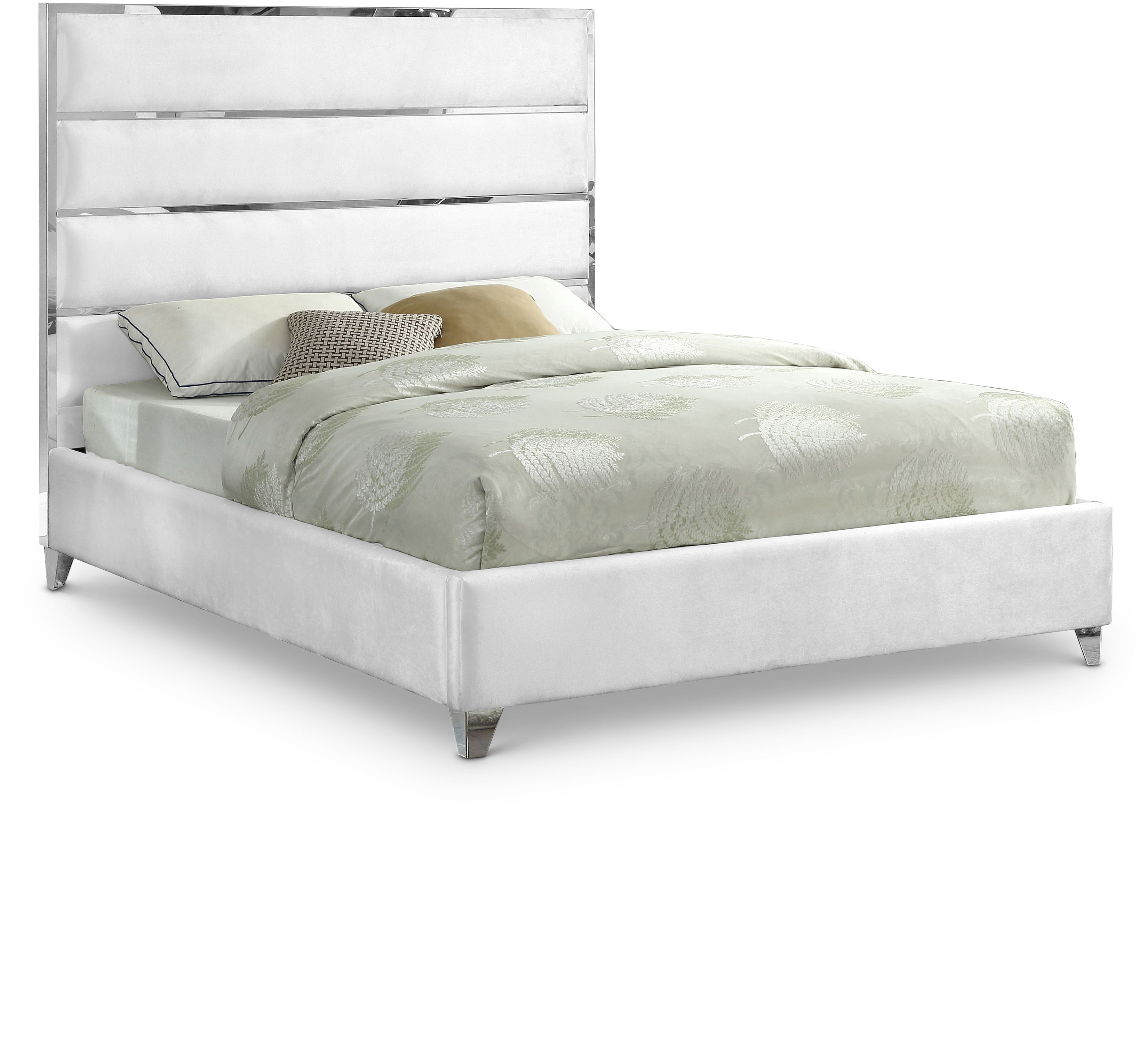 Zuma - Queen Bed - White