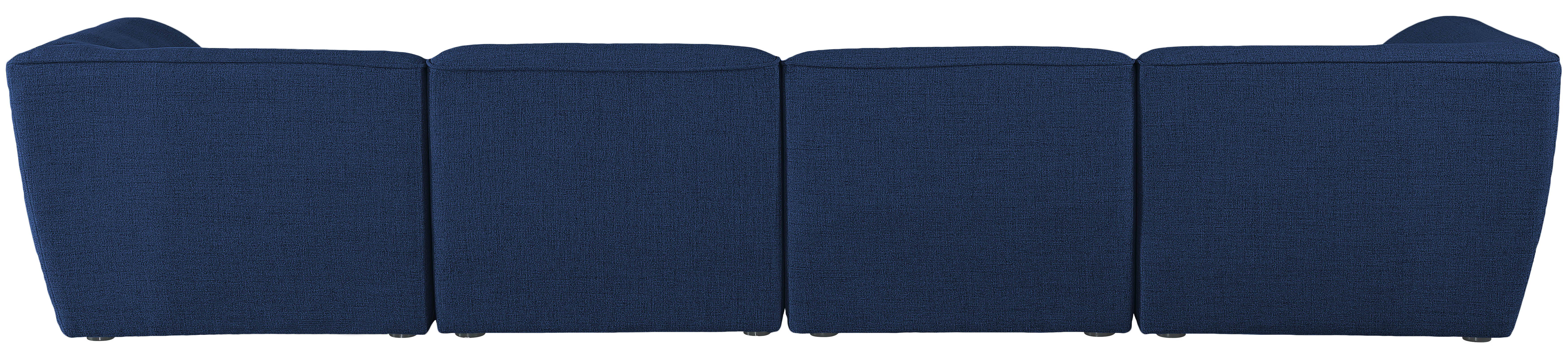Miramar - 4 Piece Modular Sofa - Navy