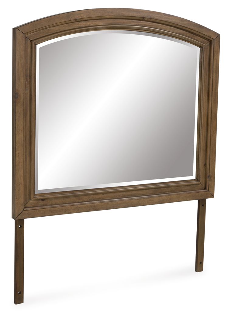 Feddinger – Bedroom Mirror – Medium Brown