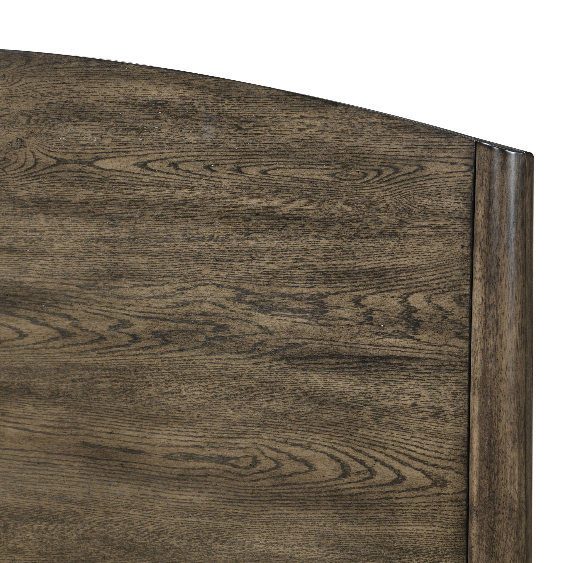 Rex - 5/0 Queen Panel Bed - Walnut, dark brown, view 4