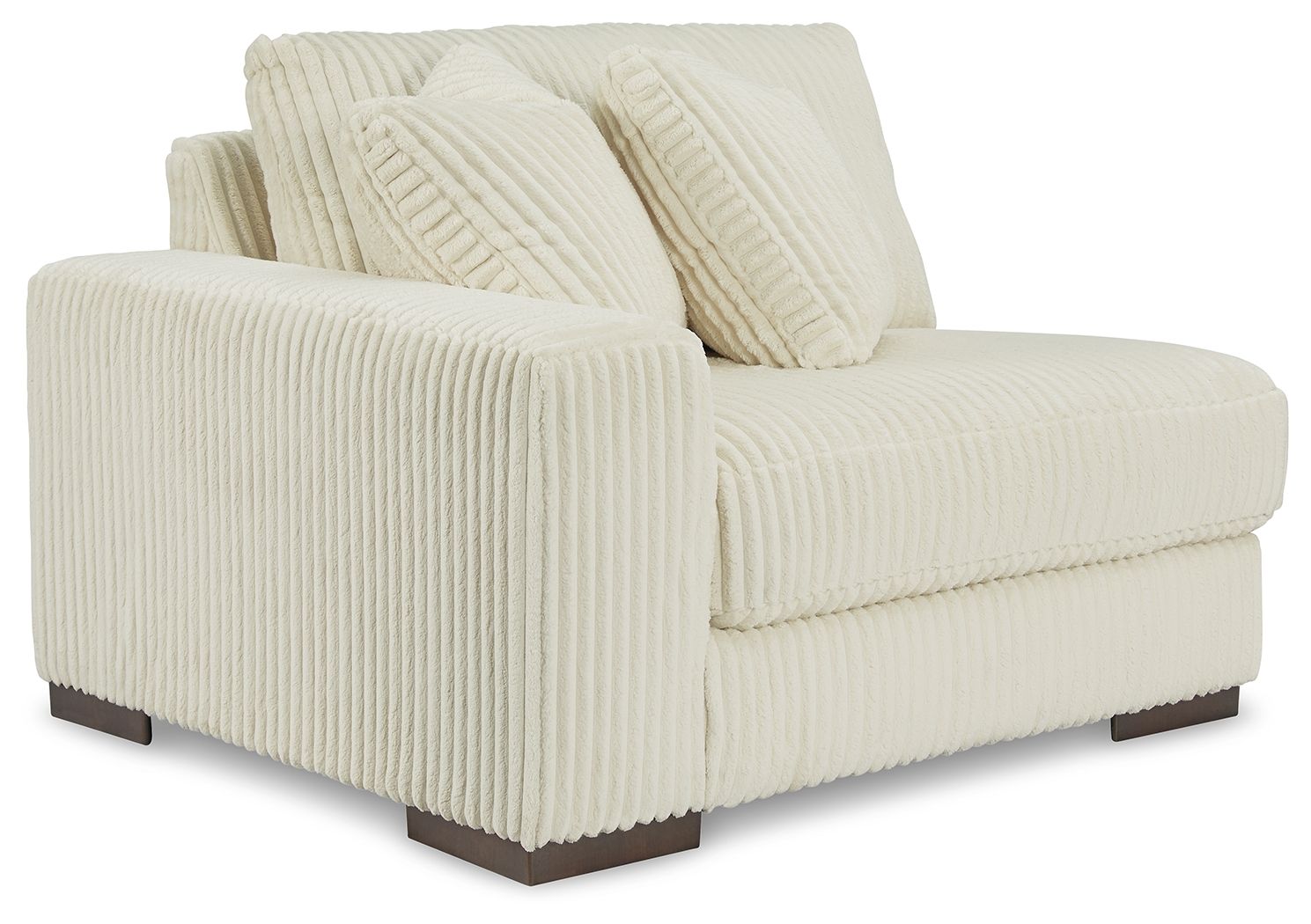 Lindyn - 6-Piece Sectional With 3 Armless Chairs - Ivory