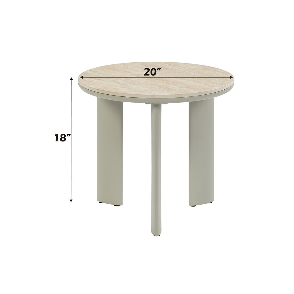 Ingram - End Table - Sintered Stone & Light Gray, light gray, view 6