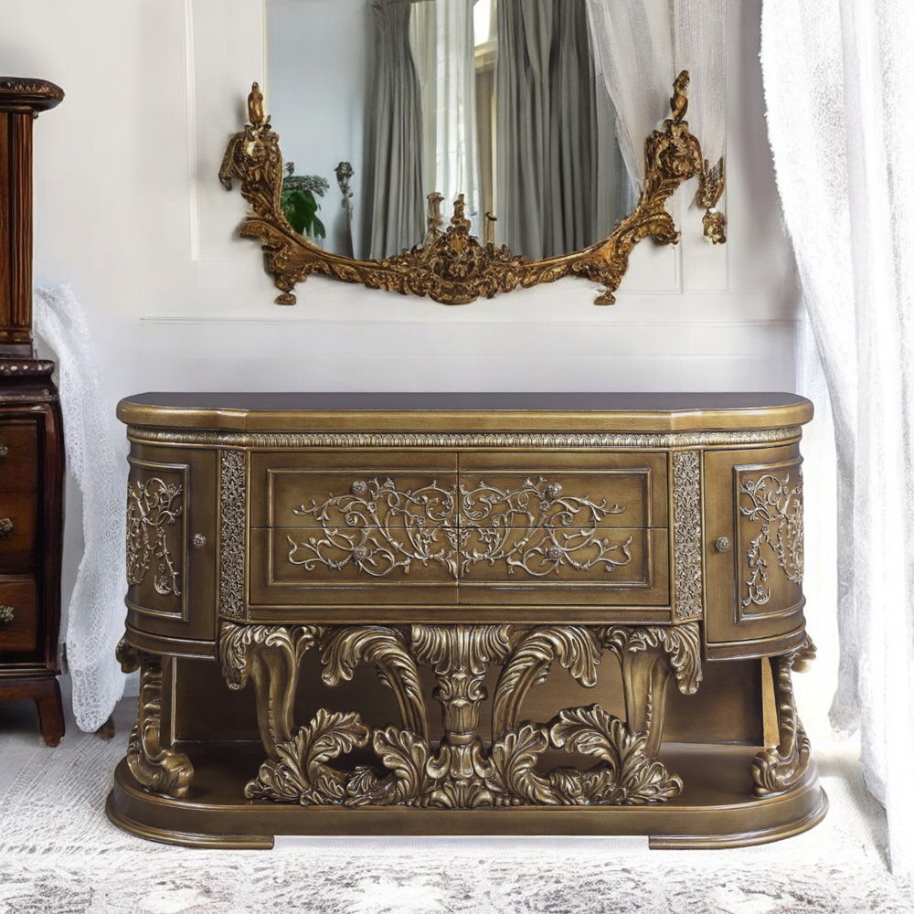 Constantine - Server - Brown & Gold, dark brown, view 7