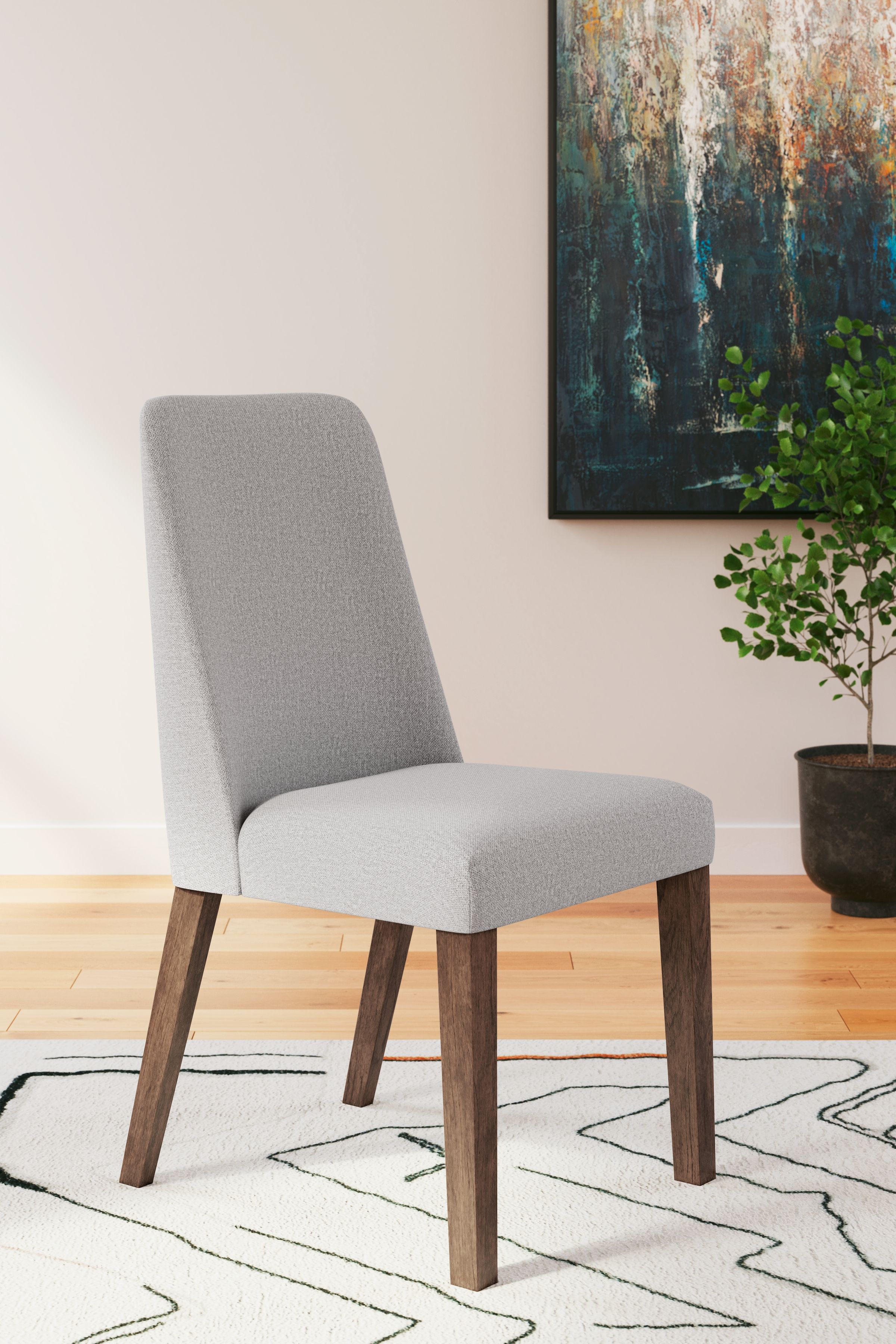 Ashley Furniture Lyncott - Dining Uph Side Chair (Set of 2) - Light Gray / Brown - Image 11