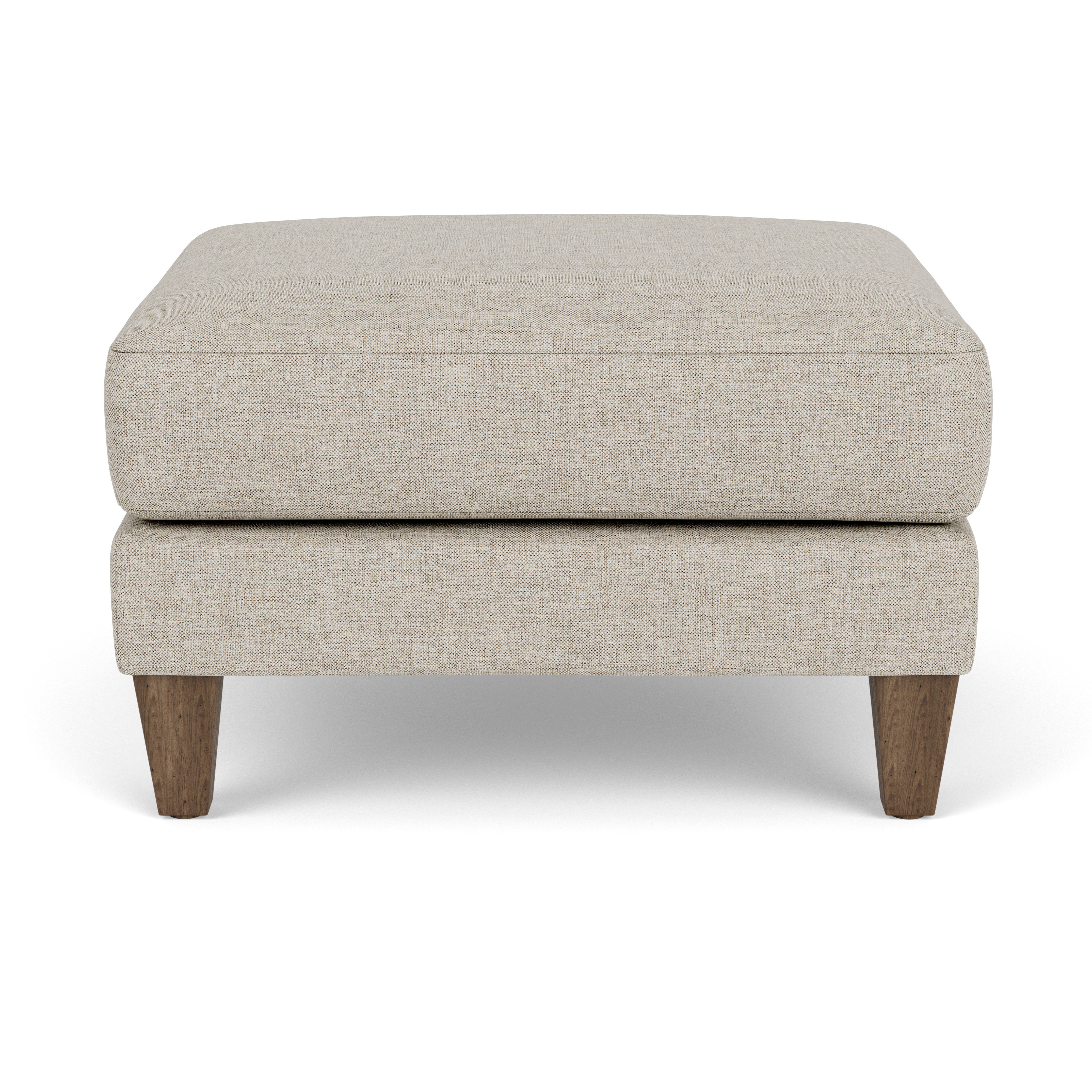 Cute - Fabric Ottoman, light gray, view 6