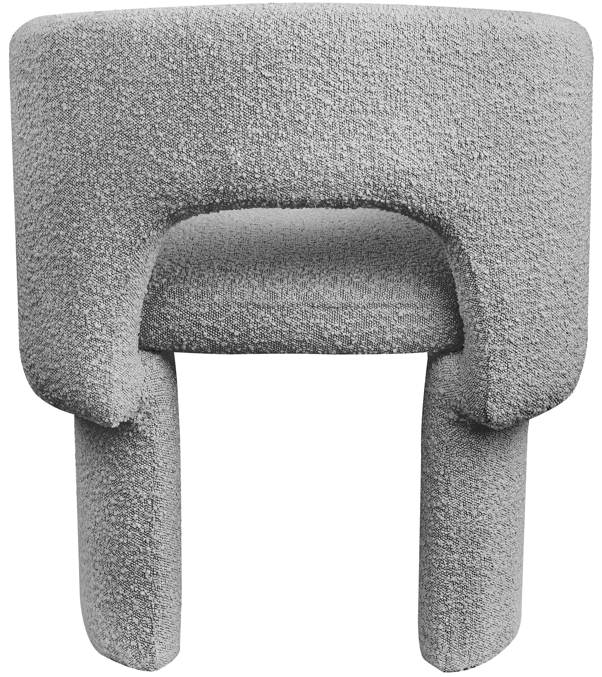 Emmet - Boucle Dining Chair / Accent Chair - Gray