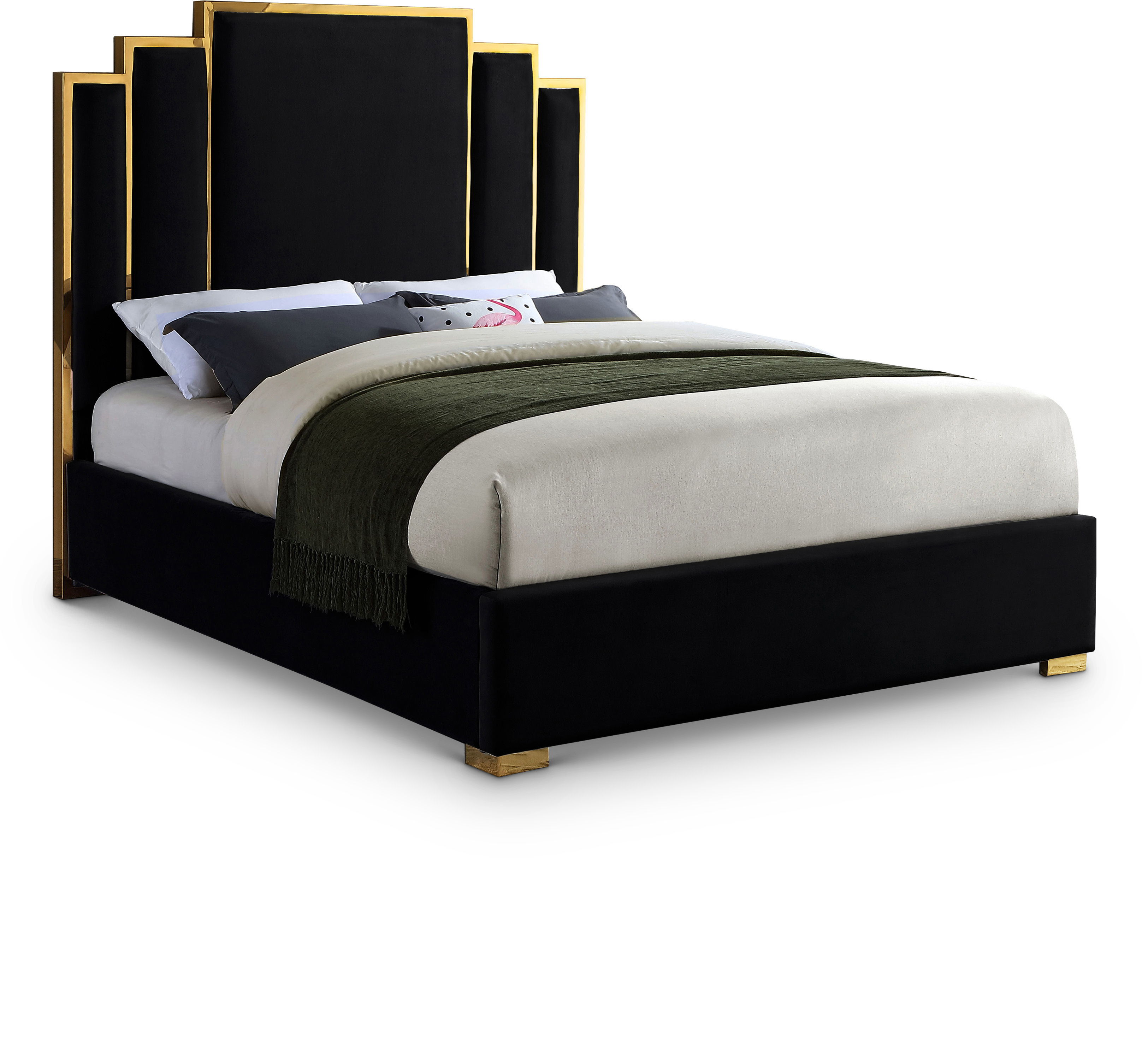 Hugo - King Bed - Black